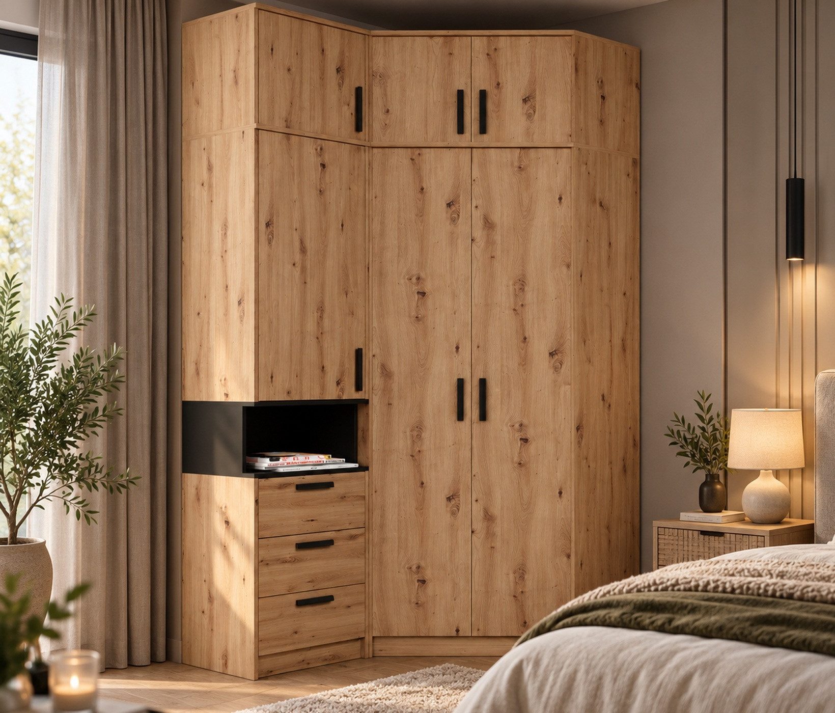 Marmex Möbel Schrank-Set Grant Set 12, Soft-Close-Funktion