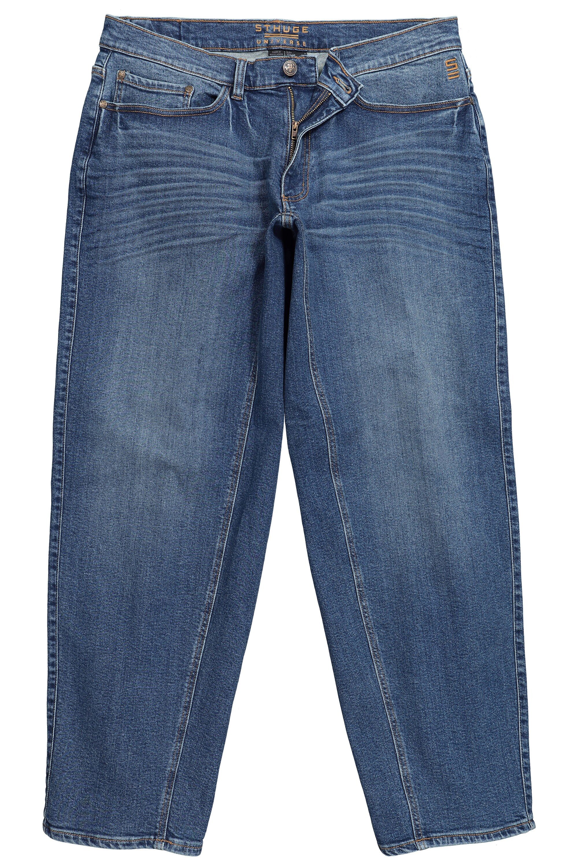 STHUGE 5-Pocket-Jeans Balloon-Jeans 5-Pocket weiter Balloon-Fit günstig online kaufen