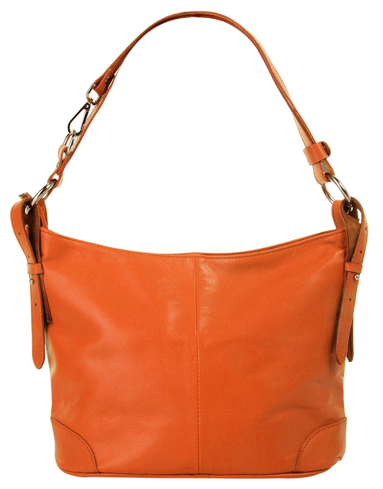 Samantha Look Umhängetasche SAMANTHA LOOK Damen echt Leder, Made in Italy, echt Leder, Made in Italy – Bild 3 von 5