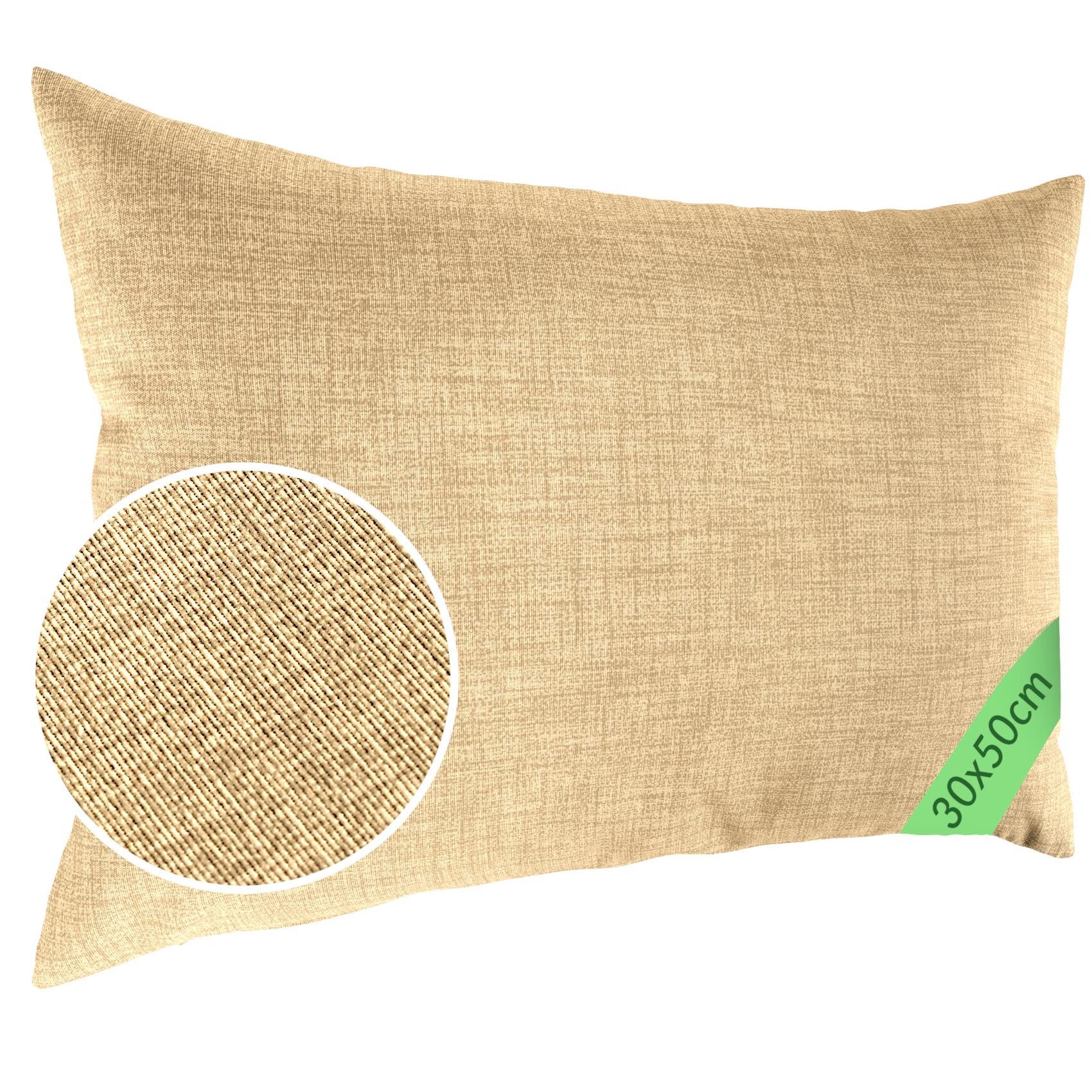 ANRO Dekokissen MrJack Kissenbezug Leinenoptik Deko Kissen Uni, Kissenhülle günstig online kaufen