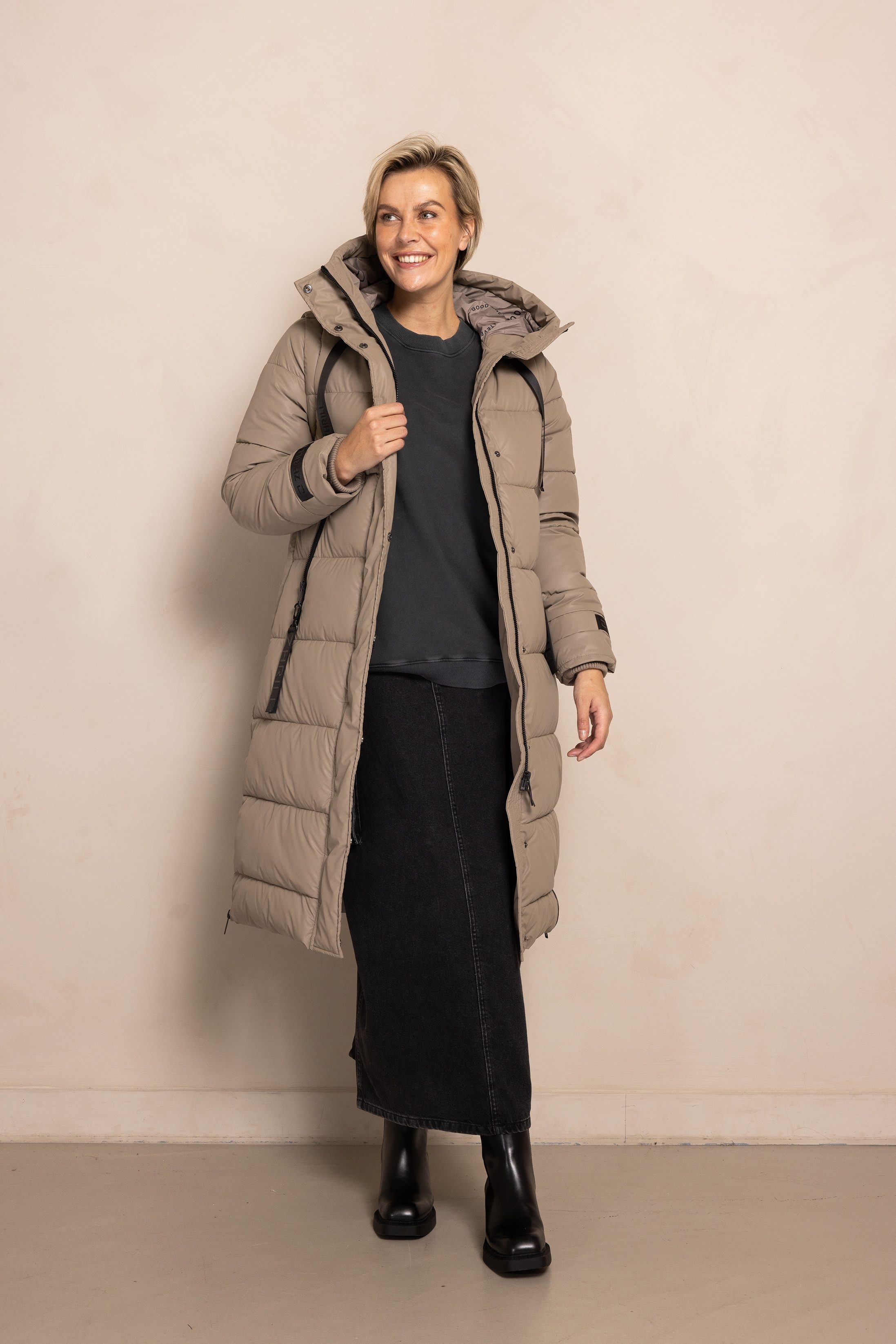 Zhrill Steppmantel 2 in 1 Mantel und Weste Kapuze abnehmbar günstig online kaufen