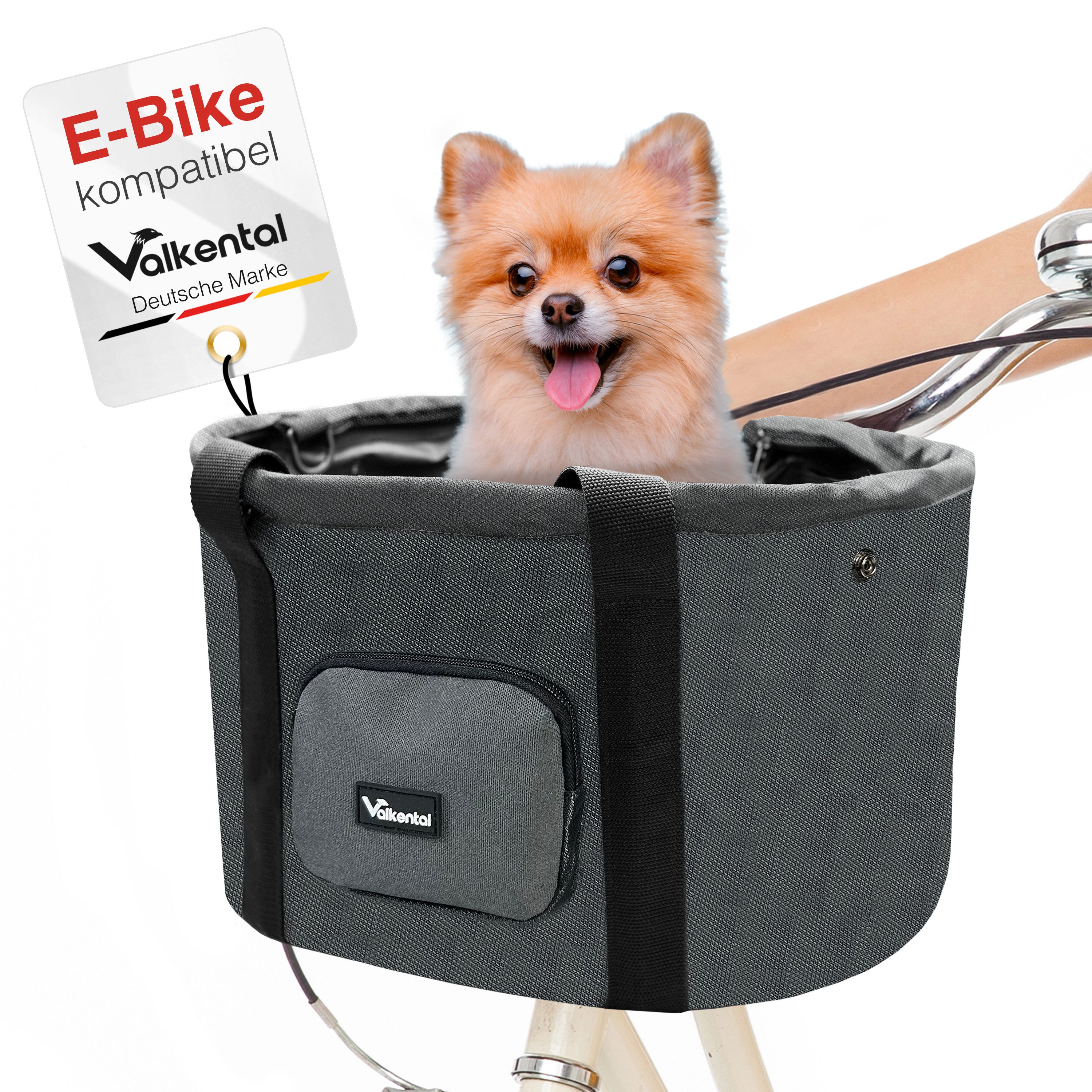 Tierfahrradkorb Fahrradkorb für Hunde