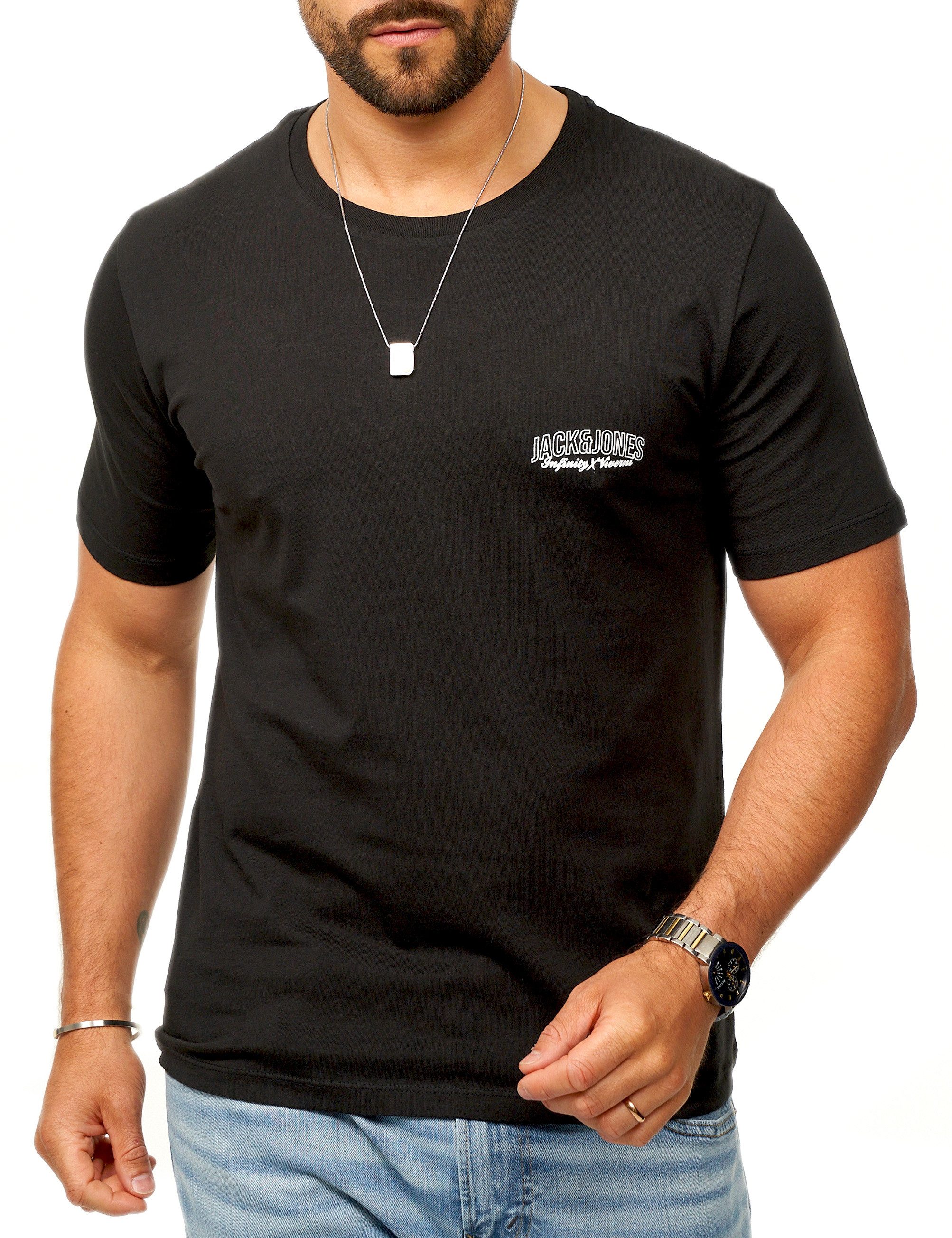 Jack & Jones T-Shirt ETERNITY TEE CREW NECK MIT RUNDHALSAUSSCHNITT Herren K günstig online kaufen