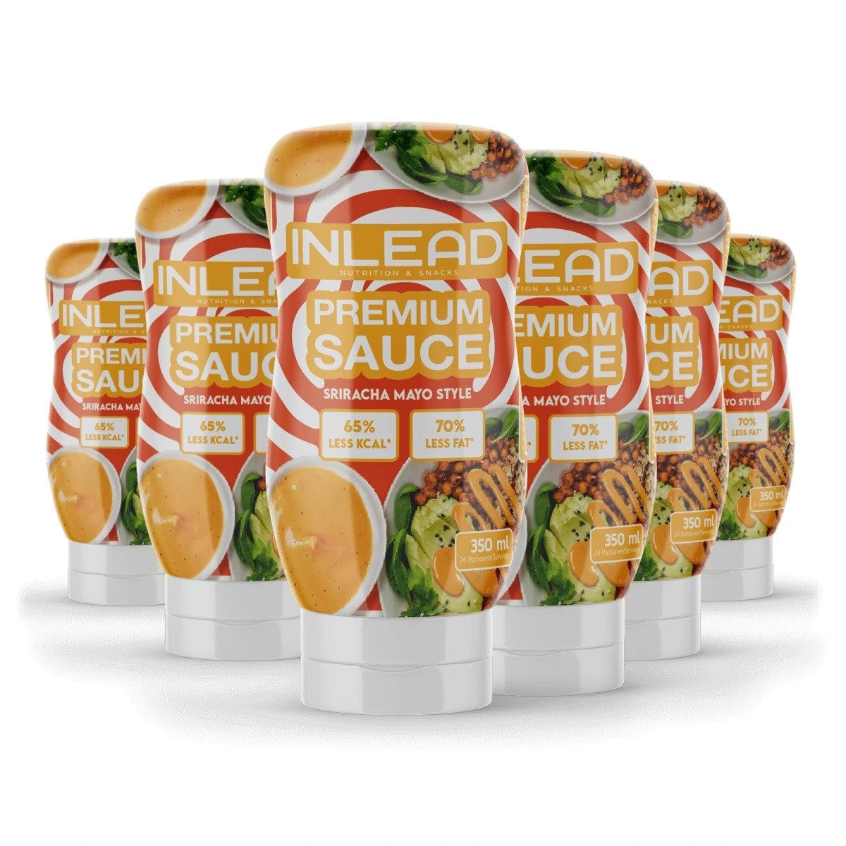 Inlead Nutrition GmbH & Co. KG Premium Sauce 350ml - Mayonnaise Style Flüssigkeit, 350 ml, Flüssigkeit