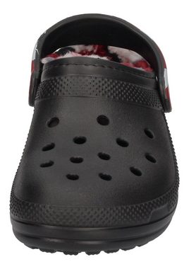 Crocs CLASSIC LINED CAMO CLOG Clog Black Red