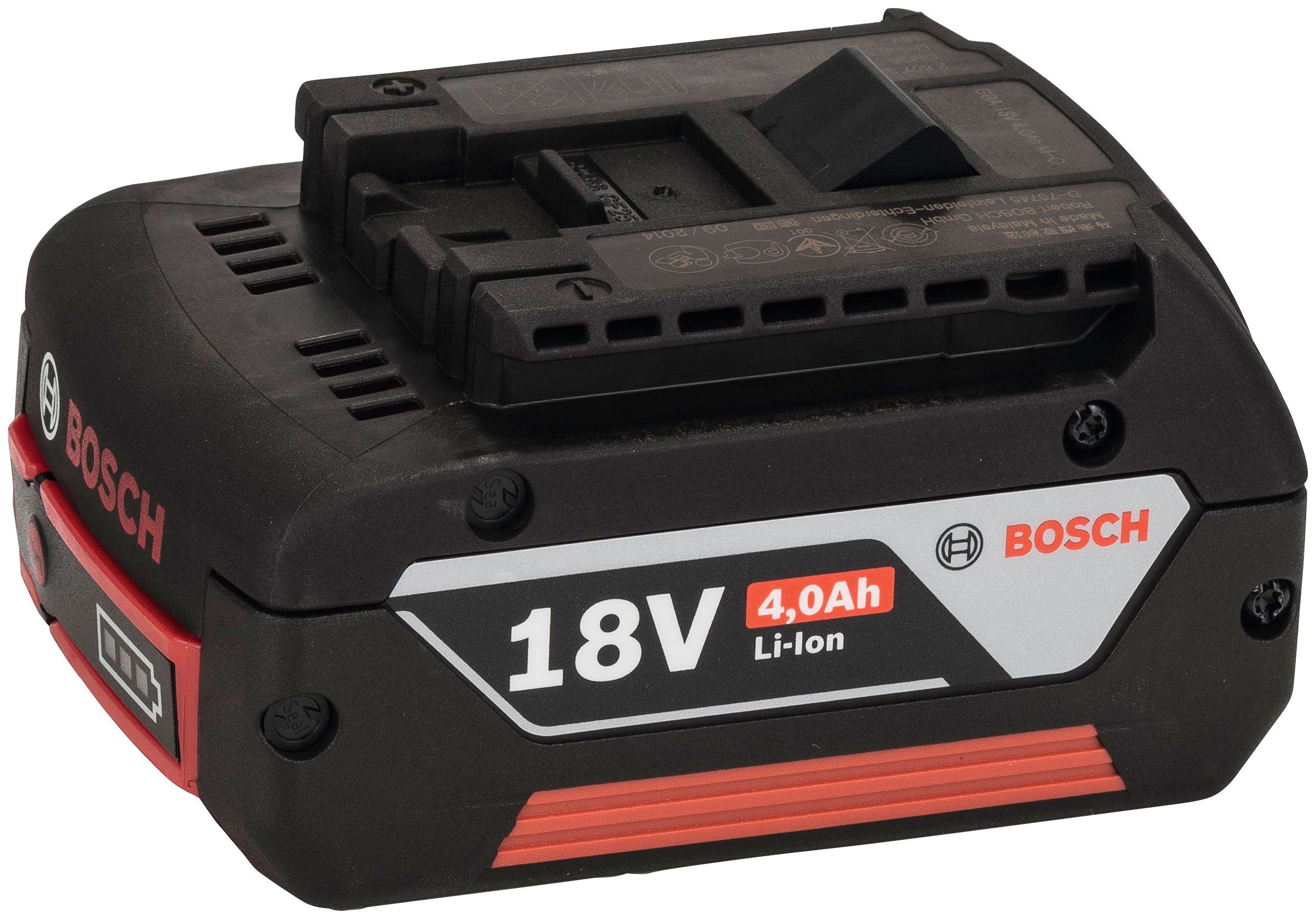 Bosch Professional Akku, 18 V/4,0 Ah Einschubakkupack (HD), Li-Ion, GBA M-C