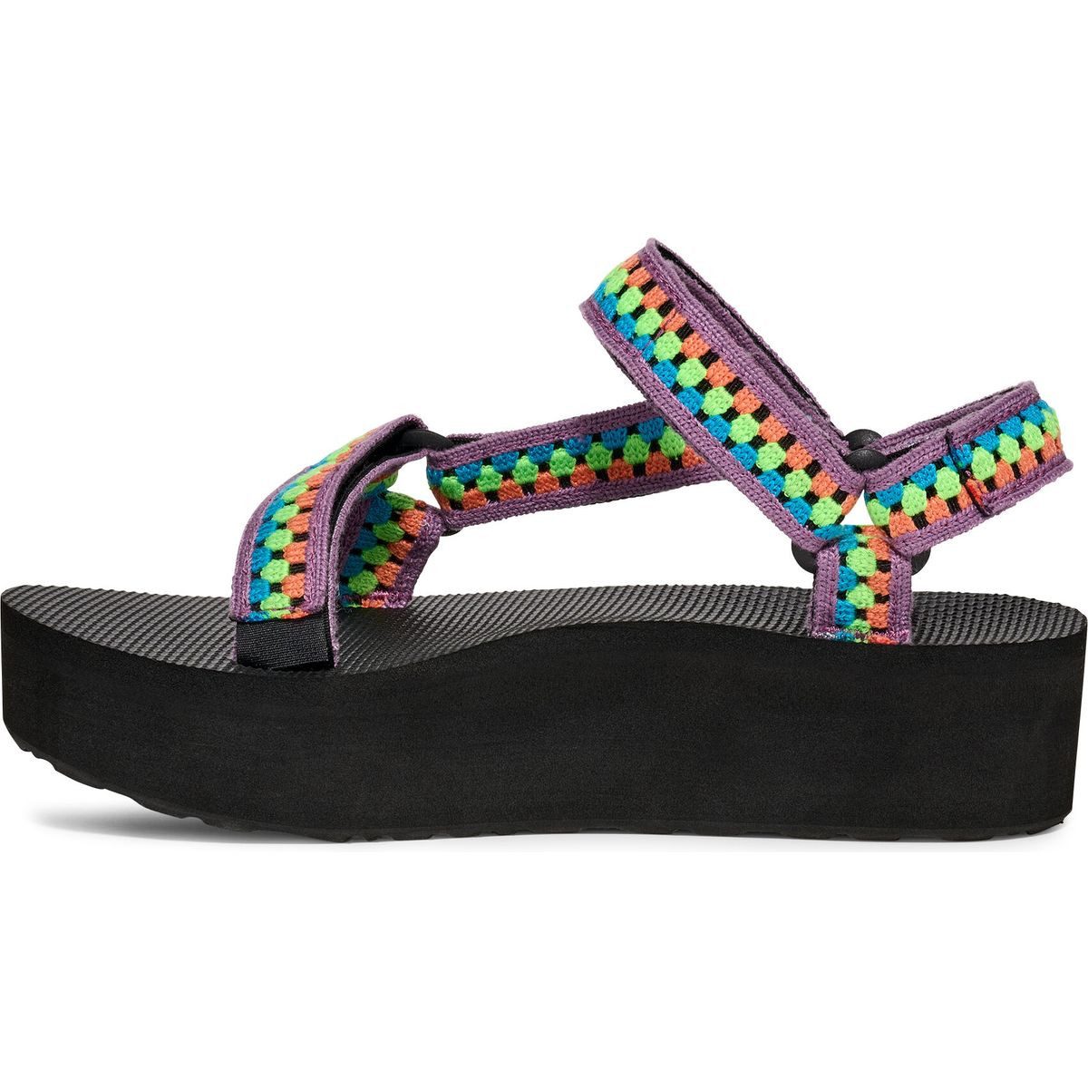 Teva Flatform Universal Prism Women Outdoorsandale Modische und nachhaltige Sandalen mit recycelten Materialien und