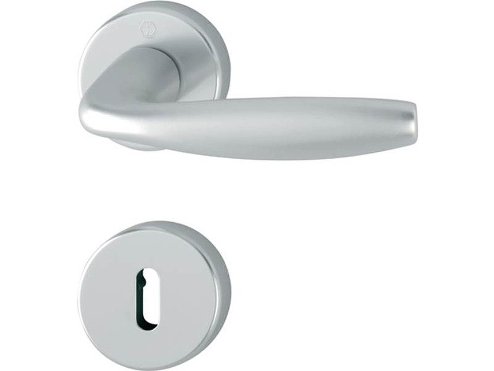 Rosette HOPPE 3273207 Rosettengarnitur New York 1810/42KV/42KVS Aluminium F1 r