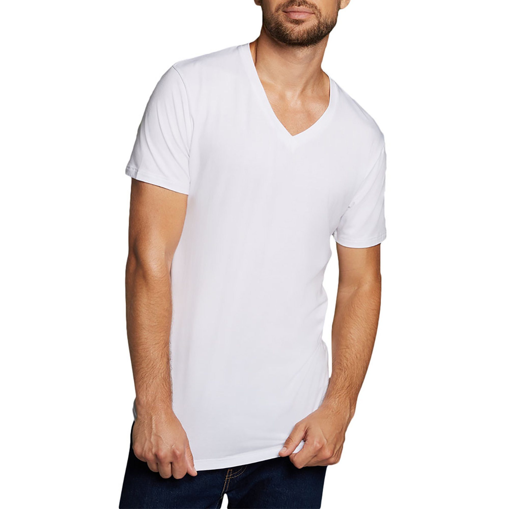Bamboo basics T-Shirt Herren T-Shirt 4er günstig online kaufen