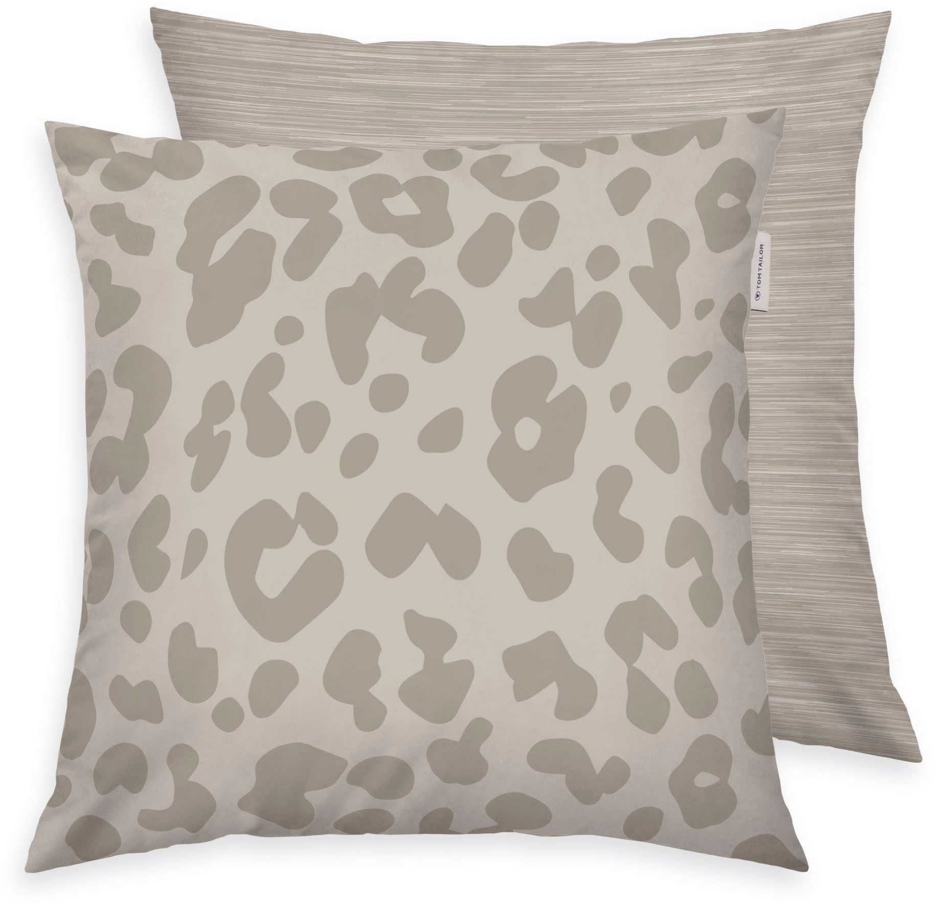 TOM TAILOR HOME Bettwäsche Ellja, Renforcé, 3 teilig, in Gr. 135x200 oder 155x220 cm, 100% Baumwolle, Leo Design