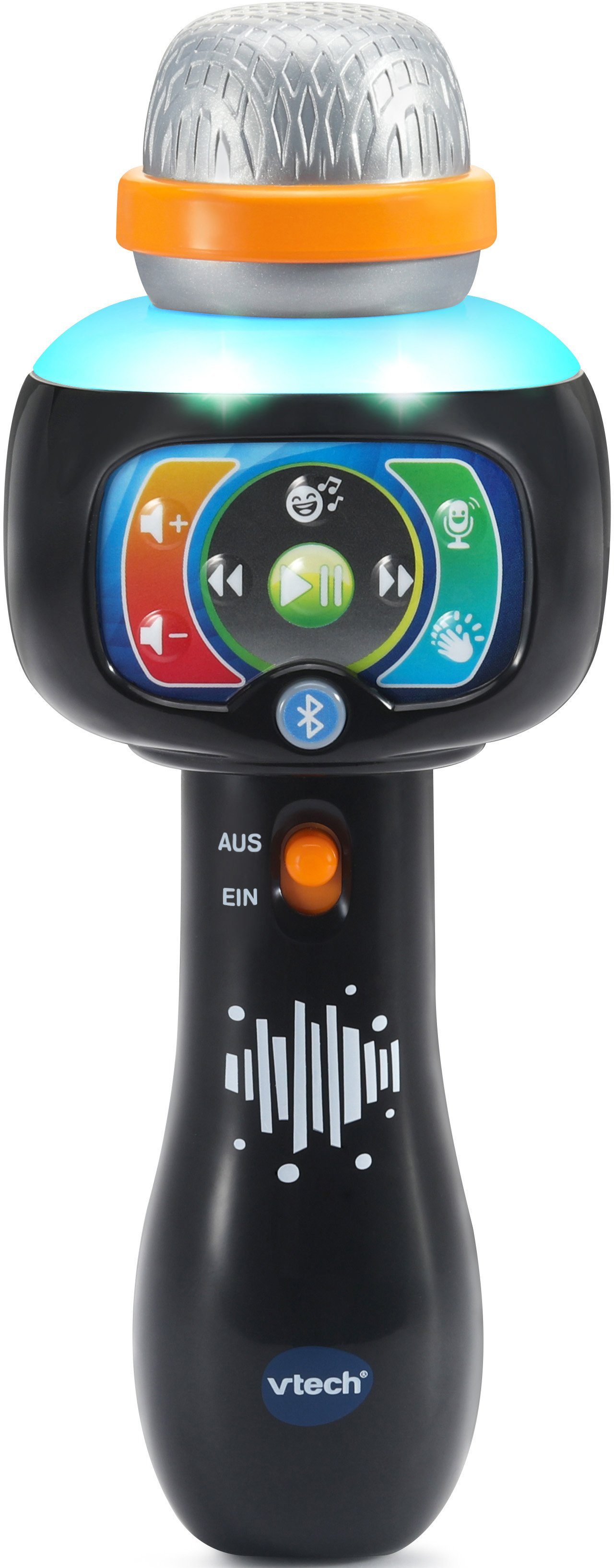 Vtech® Mikrofon VTechBaby, Magisches Singspaß-Mikrofon, mit Licht, Bluetooth-Funktion und Stimmverzerrer