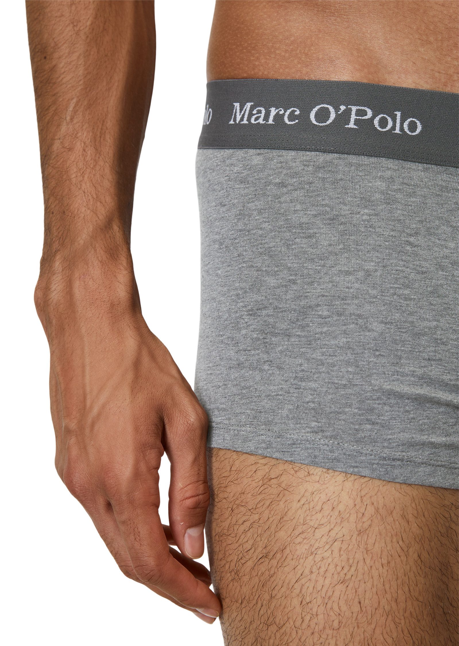Marc O'Polo Trunk Essentials (3er Pack) mit markantem Logobund