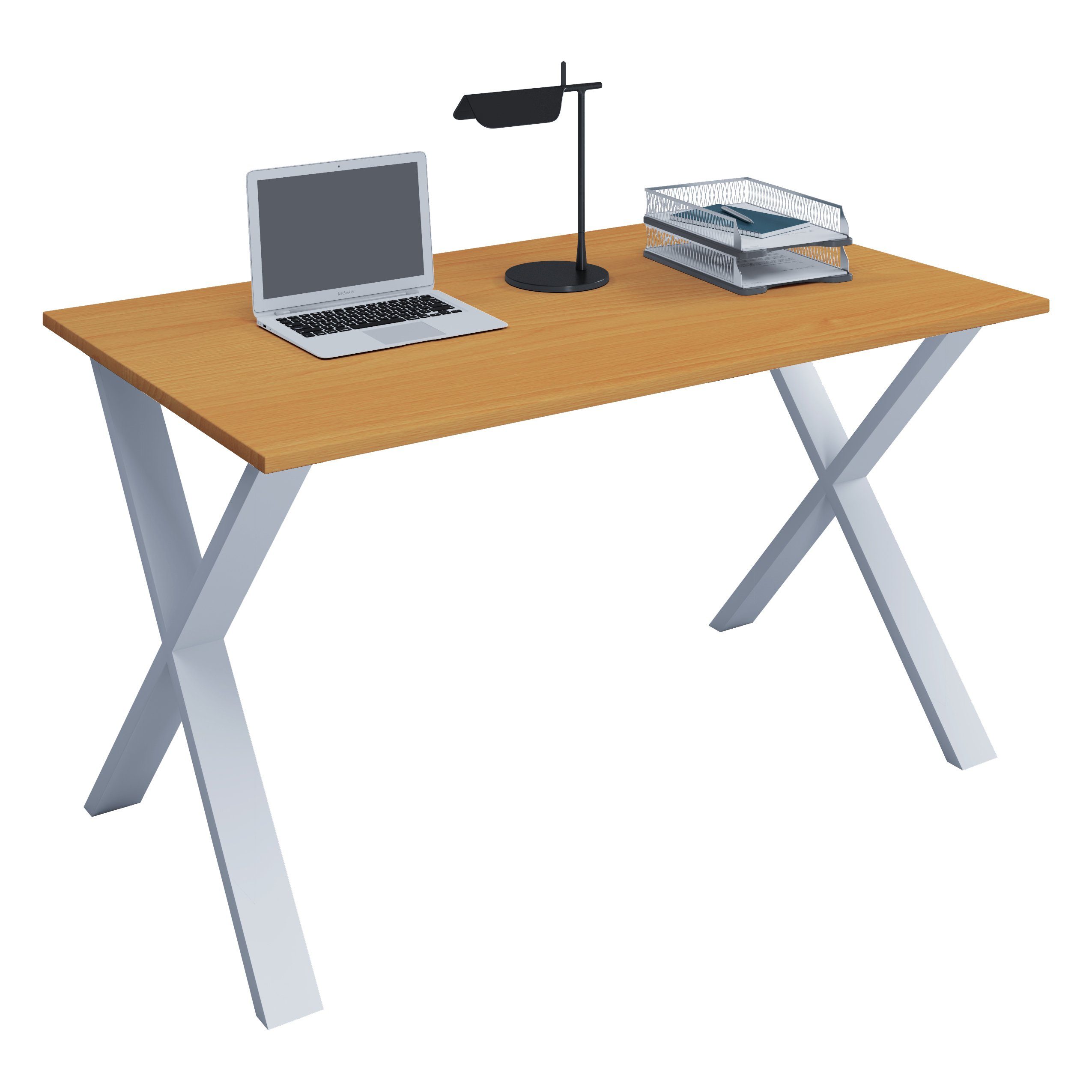 Schreibtisch Schreibtisch Bürotisch Computertisch 140x50 Lona X