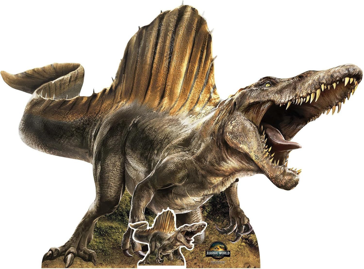 Dekofigur Jurassic World - Rebirth - Spinosaurus - Pappaufsteller 120x162 cm