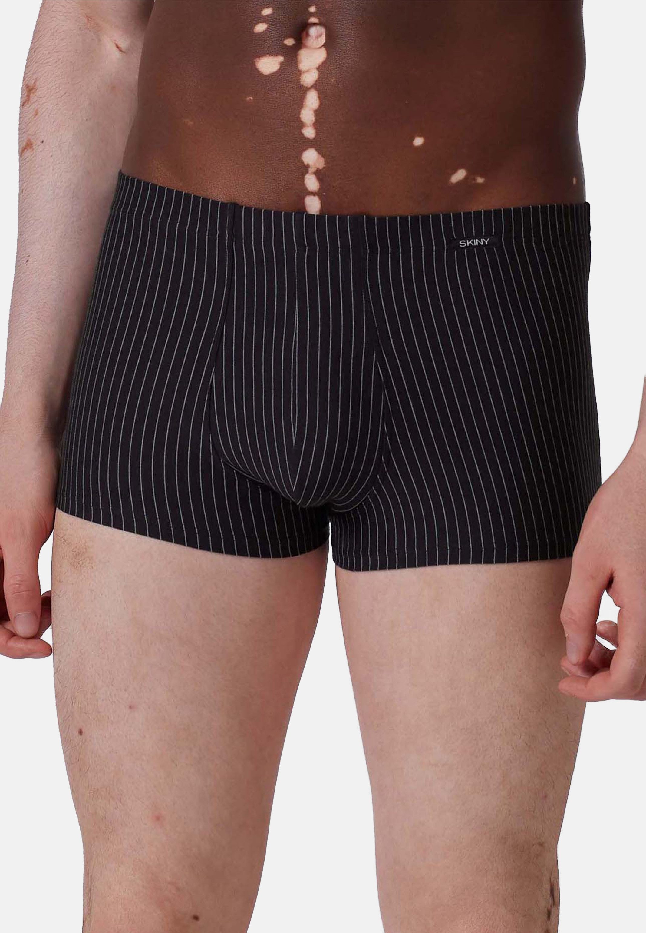 Skiny Retro Boxer 4er Pack Basic (Spar-Set, 4-St) Hipster Short / Pant - Ba günstig online kaufen