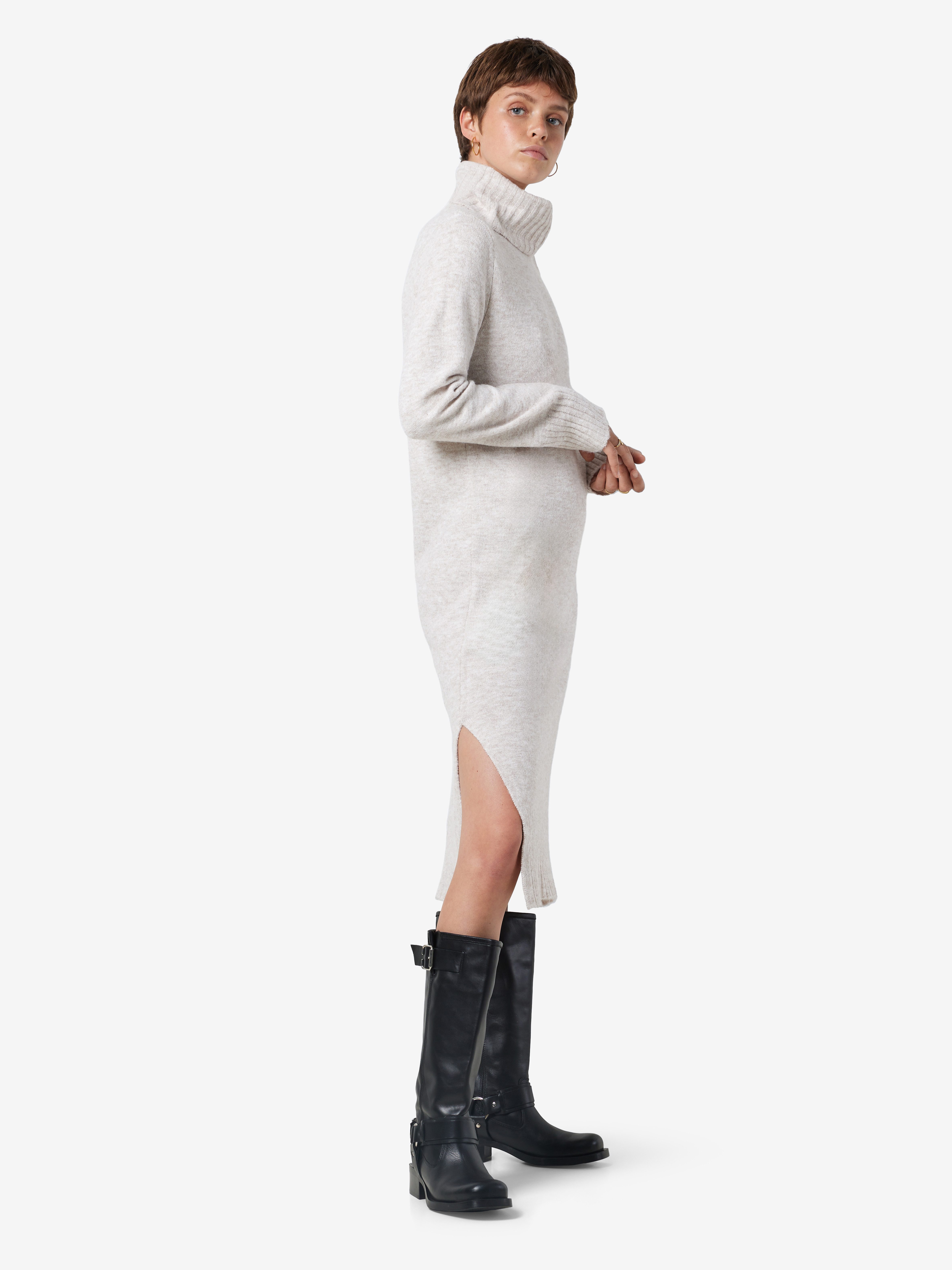 Noisy may Strickkleid NMVIOLA L/S ROLLNECK günstig online kaufen