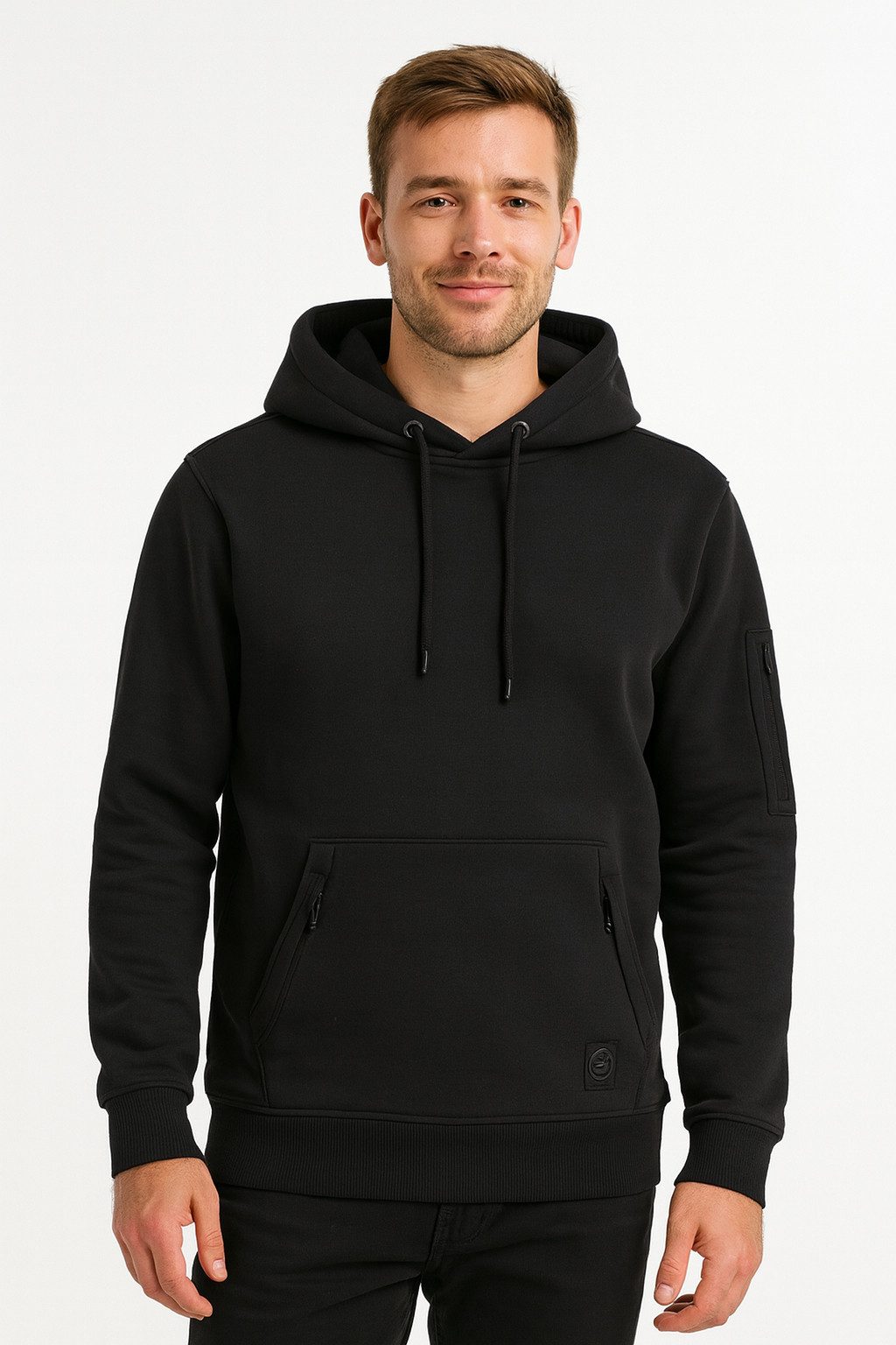 SUBLEVEL Hoodie Praktische Funktionalität mit trendigem günstig online kaufen