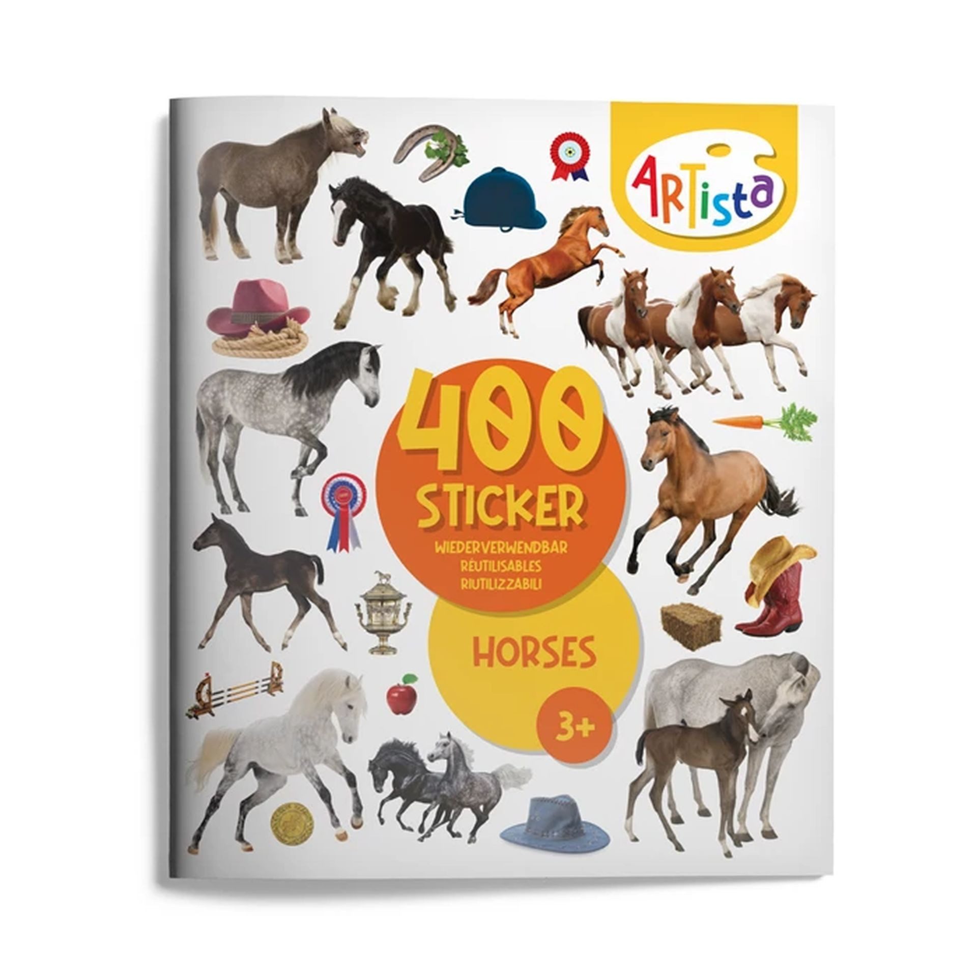 ARTISTA Stickerbuch Stickerbuch Pferde (MQ3)