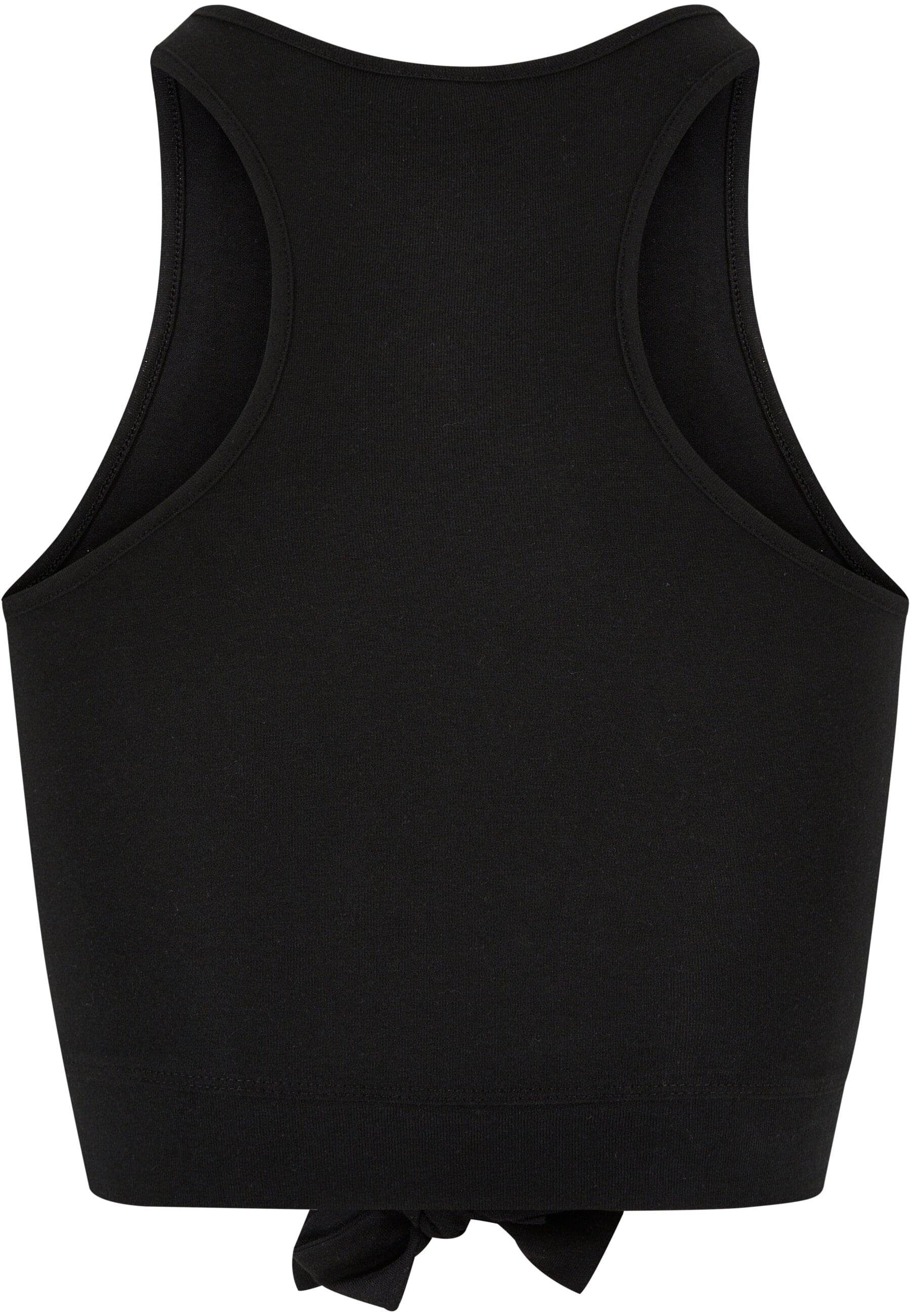 URBAN CLASSICS Muskelshirt Urban Classics Damen Ladies Cropped Knot Top (1- günstig online kaufen