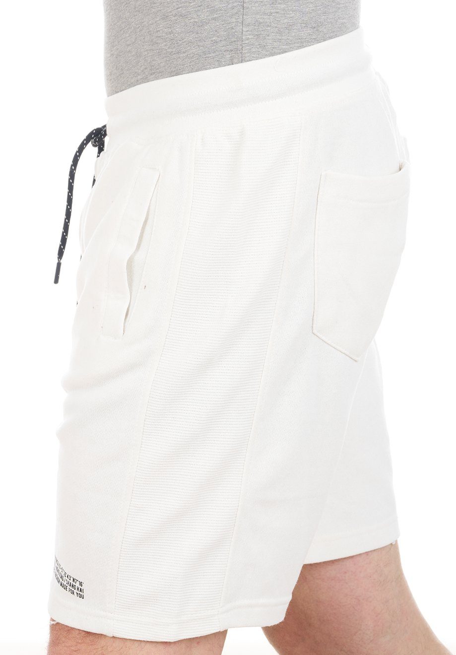 riverso Sweatshorts Herren Sportshorts RIVBlake Regular Fit Bermudashort mit Kordelzug – Bild 3 von 5