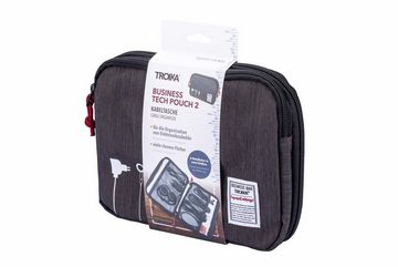 TROIKA Kabeltasche für Elektronikzubehör BUSINESS TECH POUCH 2 Kabelzubehör