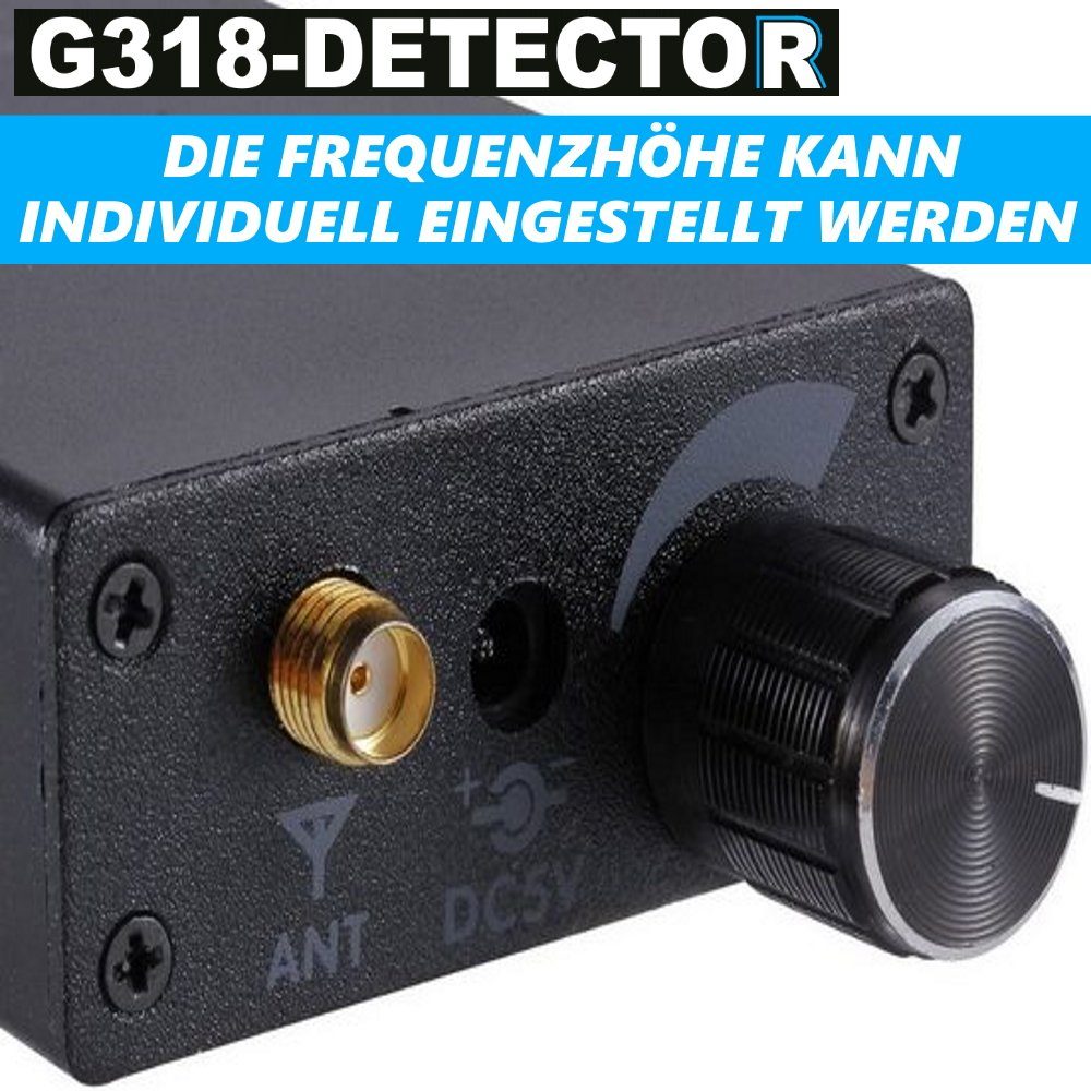 Kamera GPS-Tracker GPS Tracker MAVURA Wifi Super-Detektor Smartphone Wanzen Überwachung) Funk G318-DETECOR Detektor (Wanzenfinder Handy G318