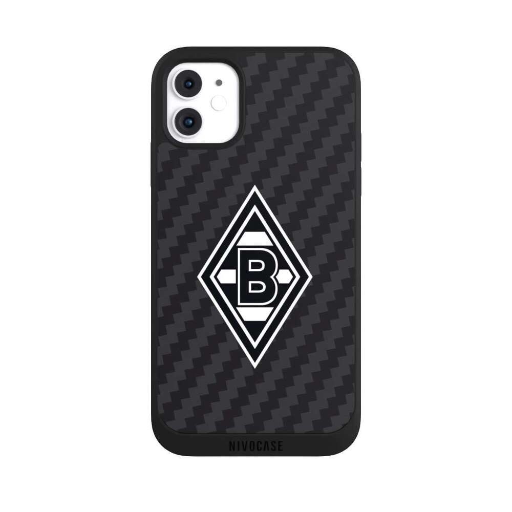 Handyhülle Gladbach Borussia Mönchengladbach Carbon Borussia Raute Carbon