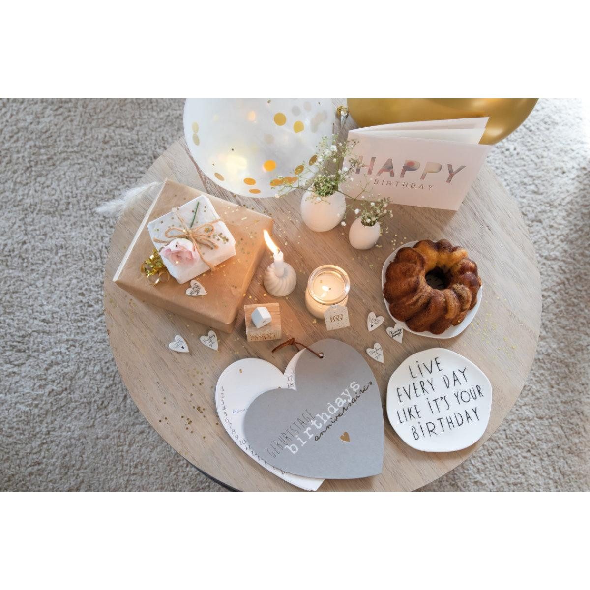 Räder Frühstücksteller Design Teller Mix & Match Live Every Day (14cm)
