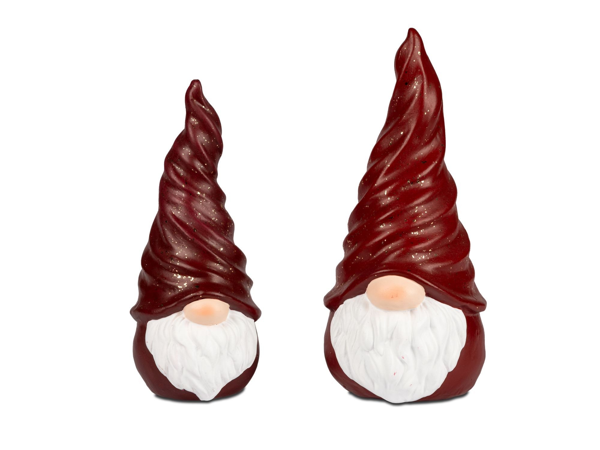 formano Dekofigur Winterzeit, Höhe: 23cm, Farbe: Rot, Motiv: Weihnachtsmann