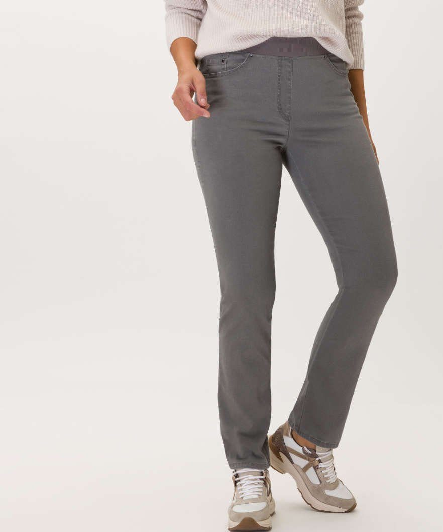 RAPHAELA by BRAX Bequeme Jeans Style PAMINA grau | 