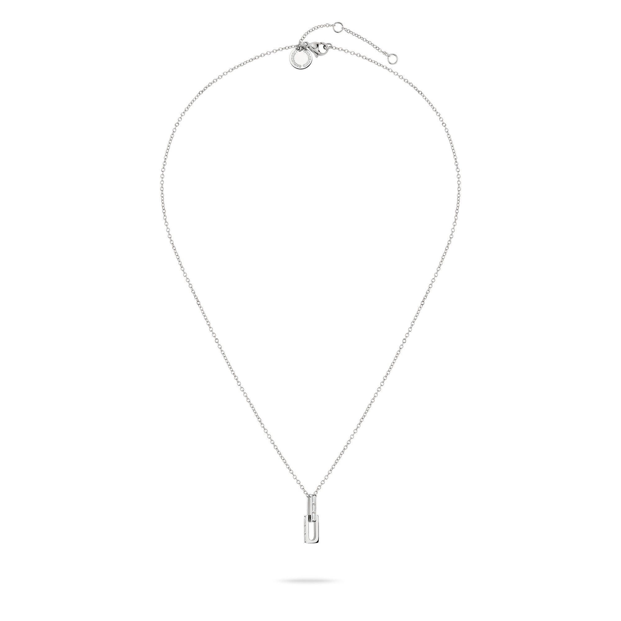 Liebeskind Berlin Kette mit Anhänger Schmuck Edelstahl Halskette The Festive Mini Link Sparkle, mit Zirkonia (synth)
