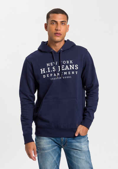 H.I.S Kapuzensweatshirt mit Zahlenprint an der Kapuze