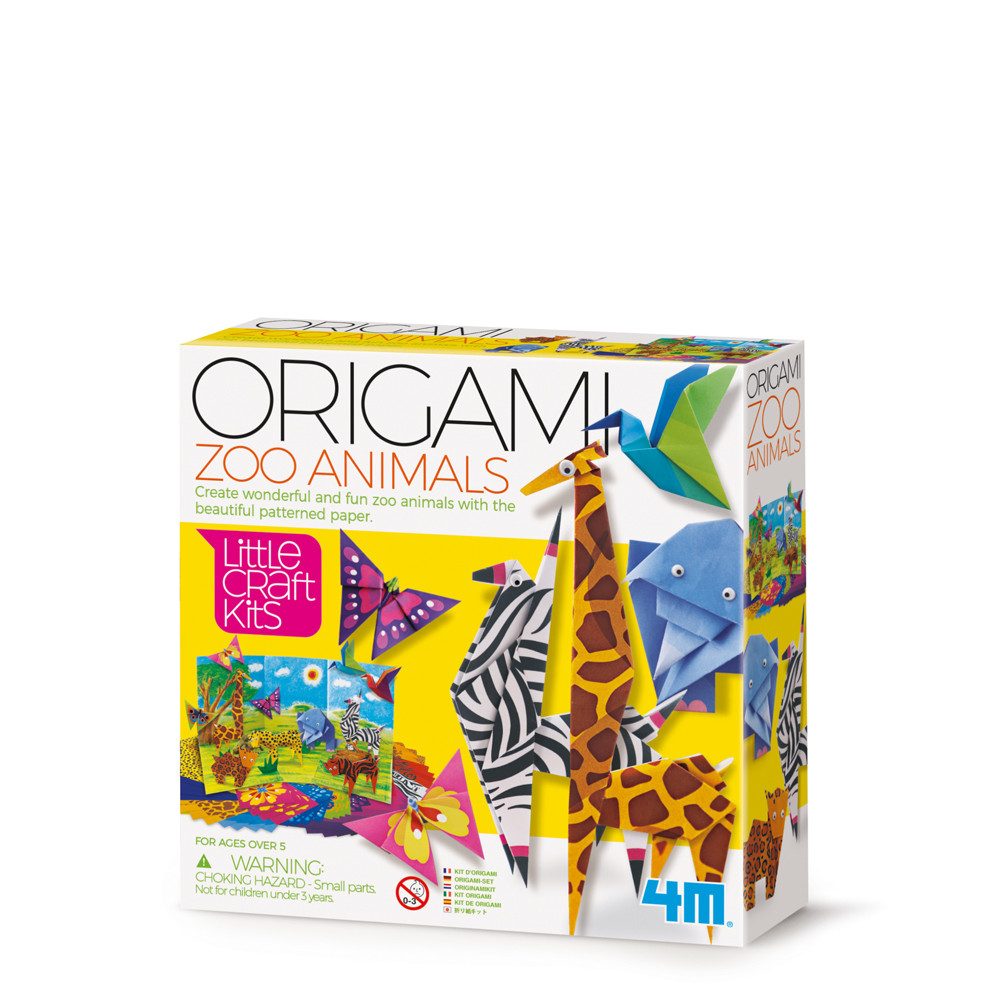 4M Experimentierkasten Origami Zoo Tiere - Little Craft Kits
