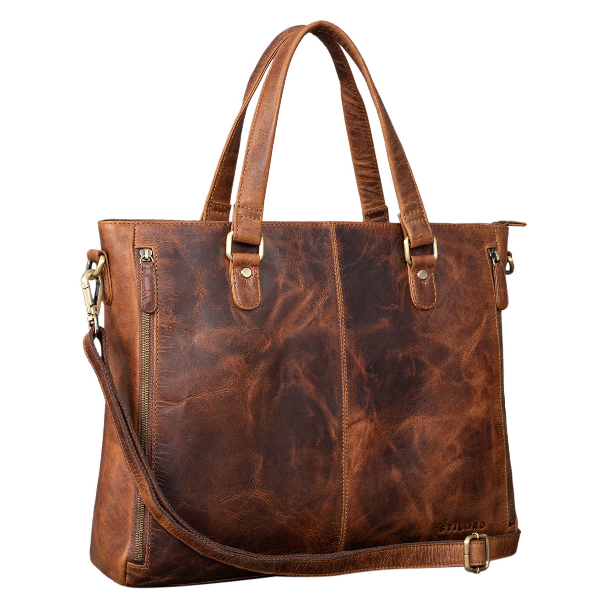 Handtasche "Amber" Business Umhängetasche Damen Leder