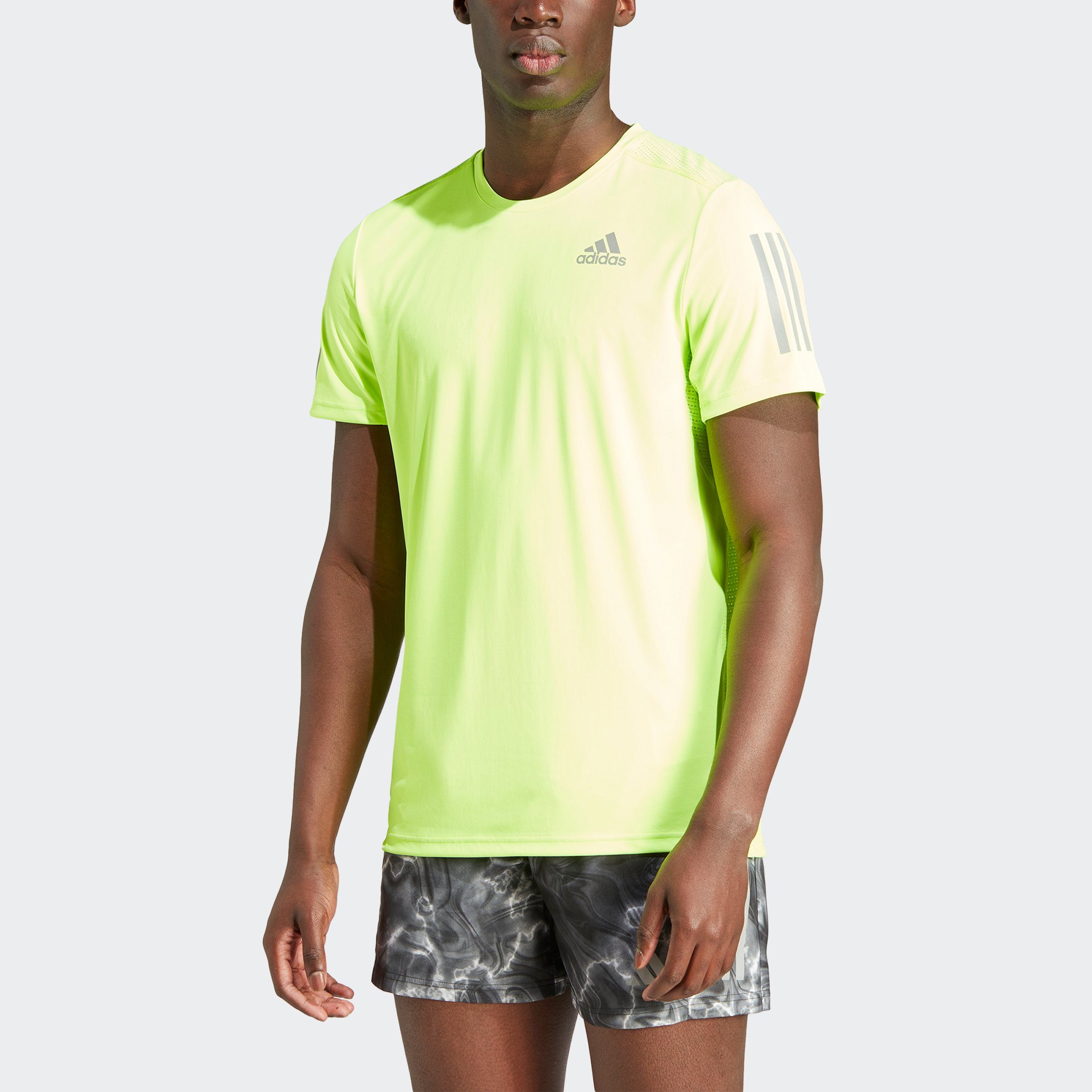 adidas Performance Laufshirt OWN THE RUN Lucid Lemon