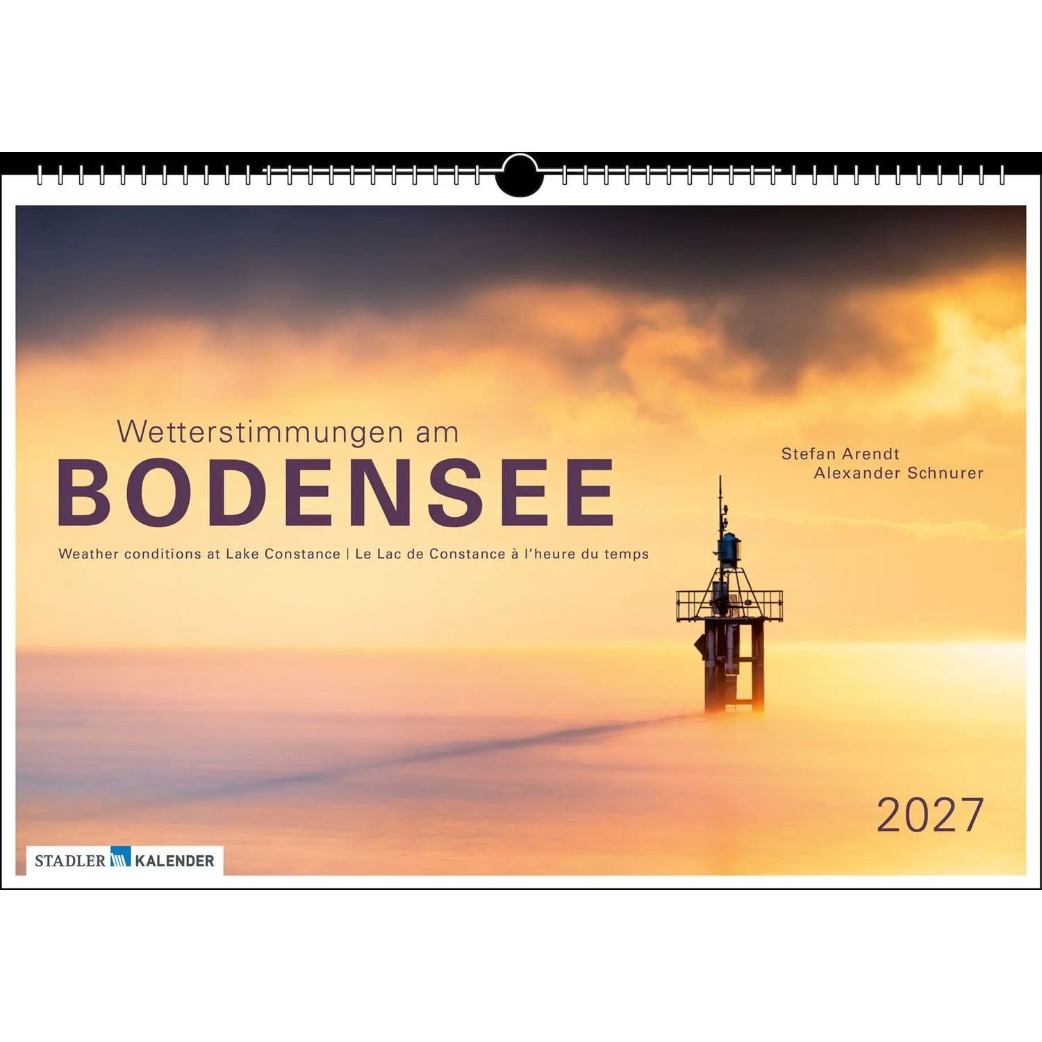 Stadler Wandkalender Wetterstimmungen am Bodensee 2027