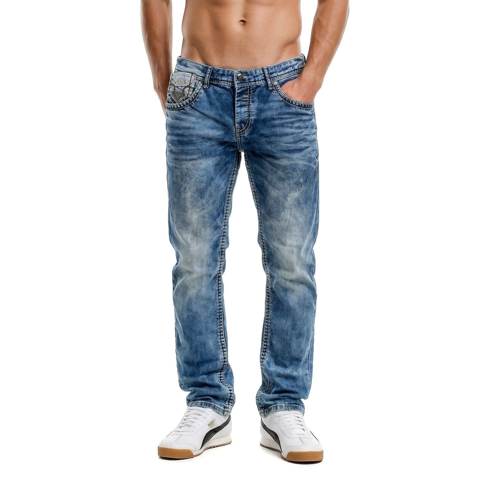 Cipo & Baxx Regular-fit-Jeans Jeans Cipo&Baxx CD862