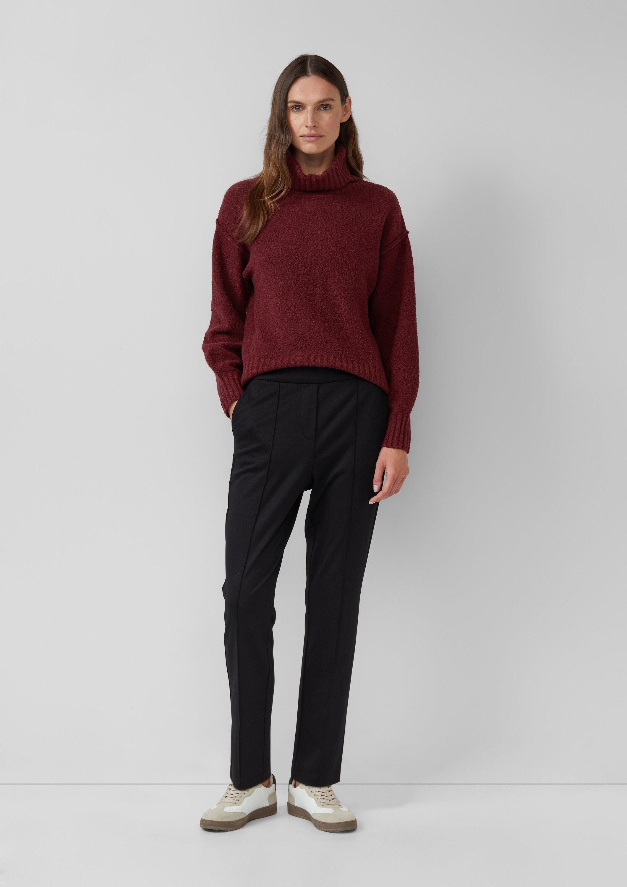 s.Oliver 7/8-Hose Hose Bundfaltenhose in 7/8 Länge mit Elastikbund günstig online kaufen