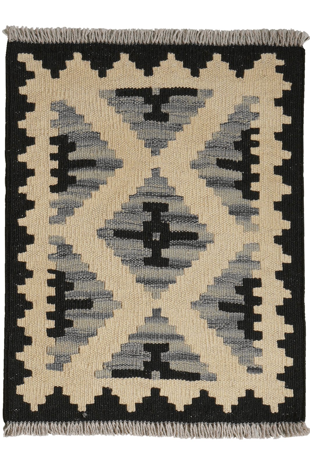 Looma Teppich Kelim Gashgai 60x46cm, rechteckig, Höhe: 5 mm, Gashgai, Schurwolle, Unikat