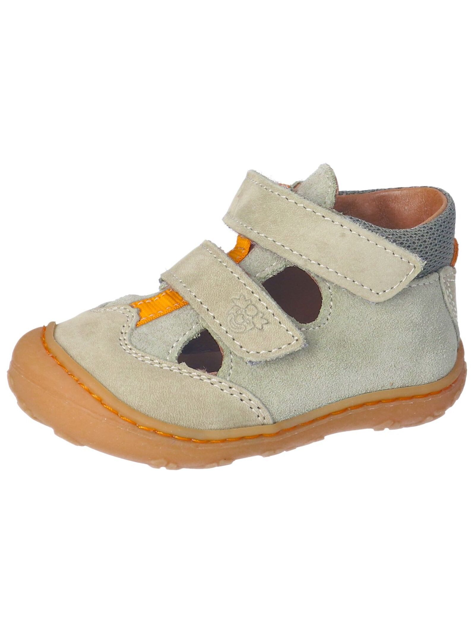 Pepino Halbschuhe Leder/Textil . Klettschuh