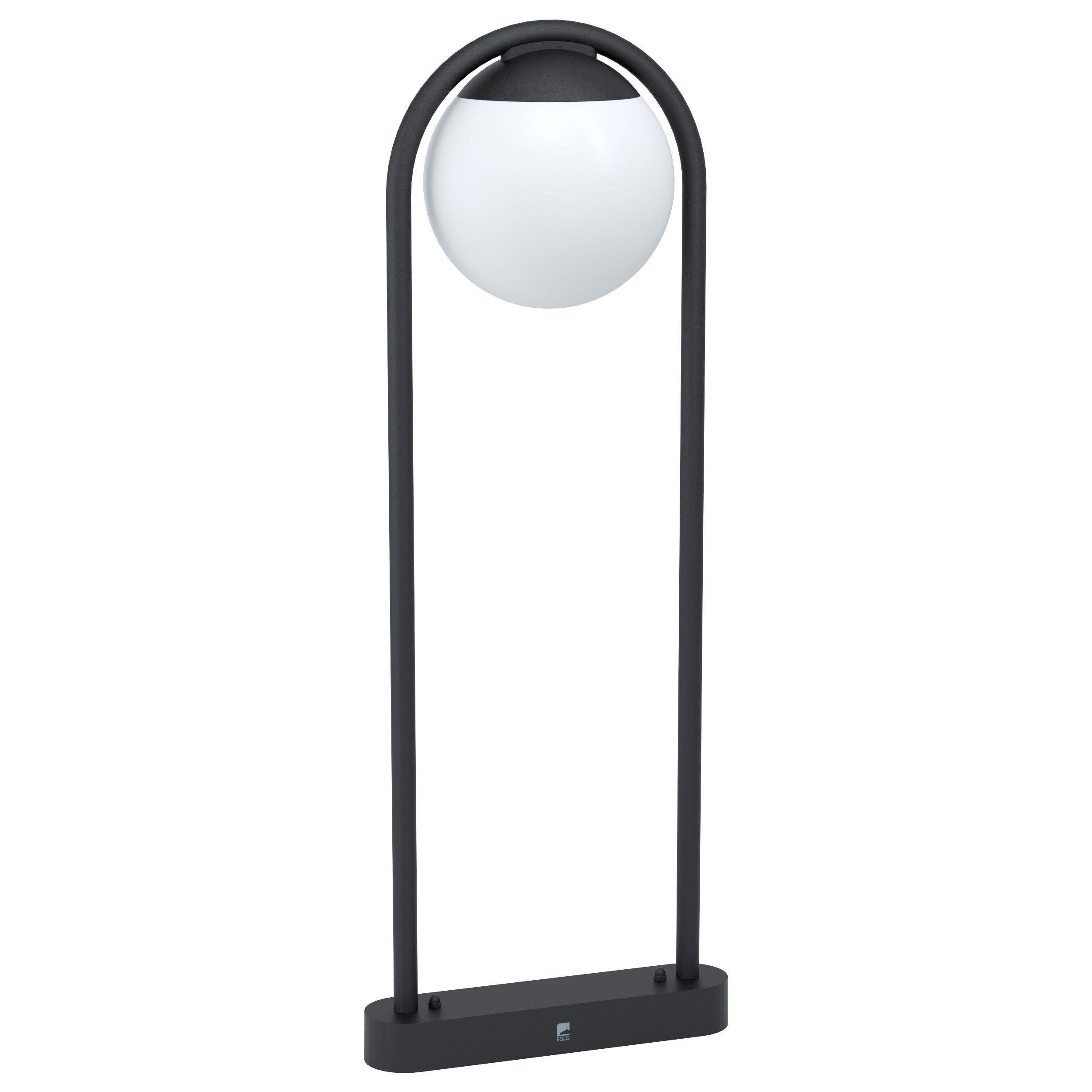 EGLO LED Stehlampe Prata vecchia, Leuchtmittel exklusive, Außenleuchte, Minimalistisch, Standlampe, Außenlampe, E27, IP44