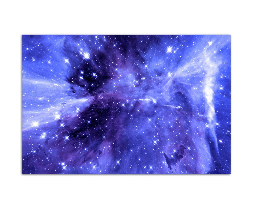 Leinwandbild 120x80cm Planet Weltraum Sterne Galaxie