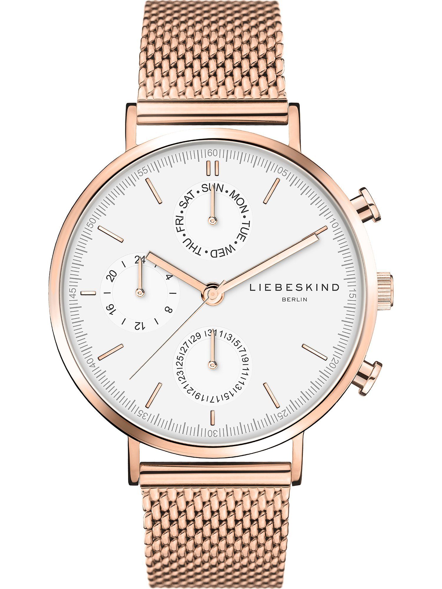 Liebeskind Berlin Quarzuhr Liebeskind Damen-Uhren Analog Quarz, Klassikuhr. Reduzierter Preis € 191,17. Unverbindliche Preisempfehlung € 249,90