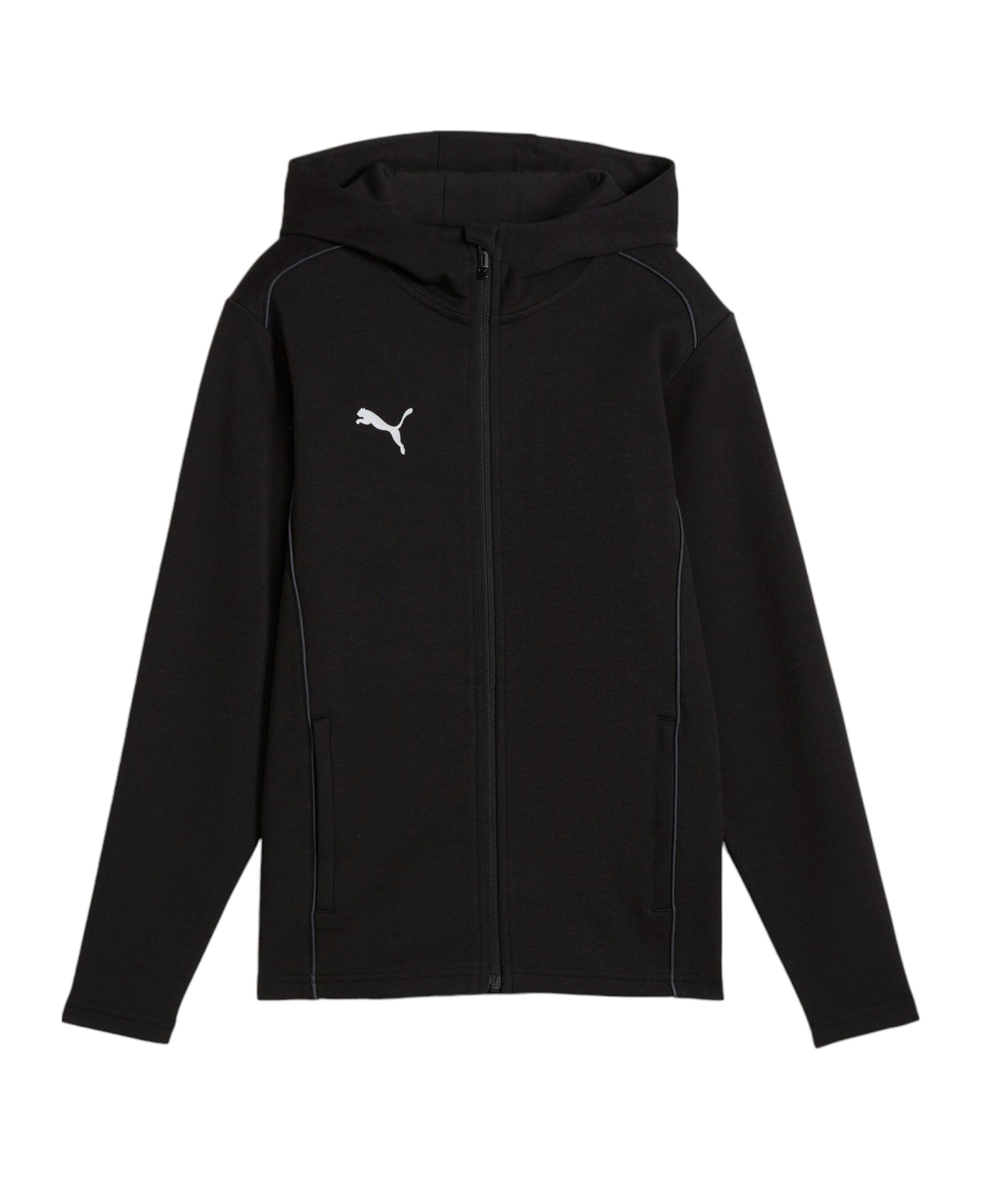 Sweatjacke Puma Kinder Sweatjacke teamFINAL Casuals Hooded Jkt Jr 658529