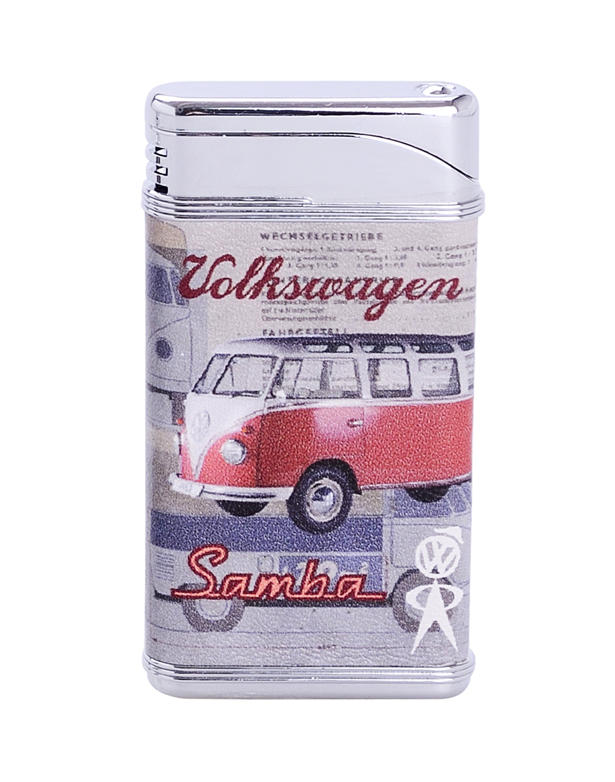 CHAMP Feuerzeug »VW FEUERZEUG Samba in Geschenkbox Volkswagen Bulli Bus T1  Piezozündung 73 (Rot)« online kaufen | OTTO