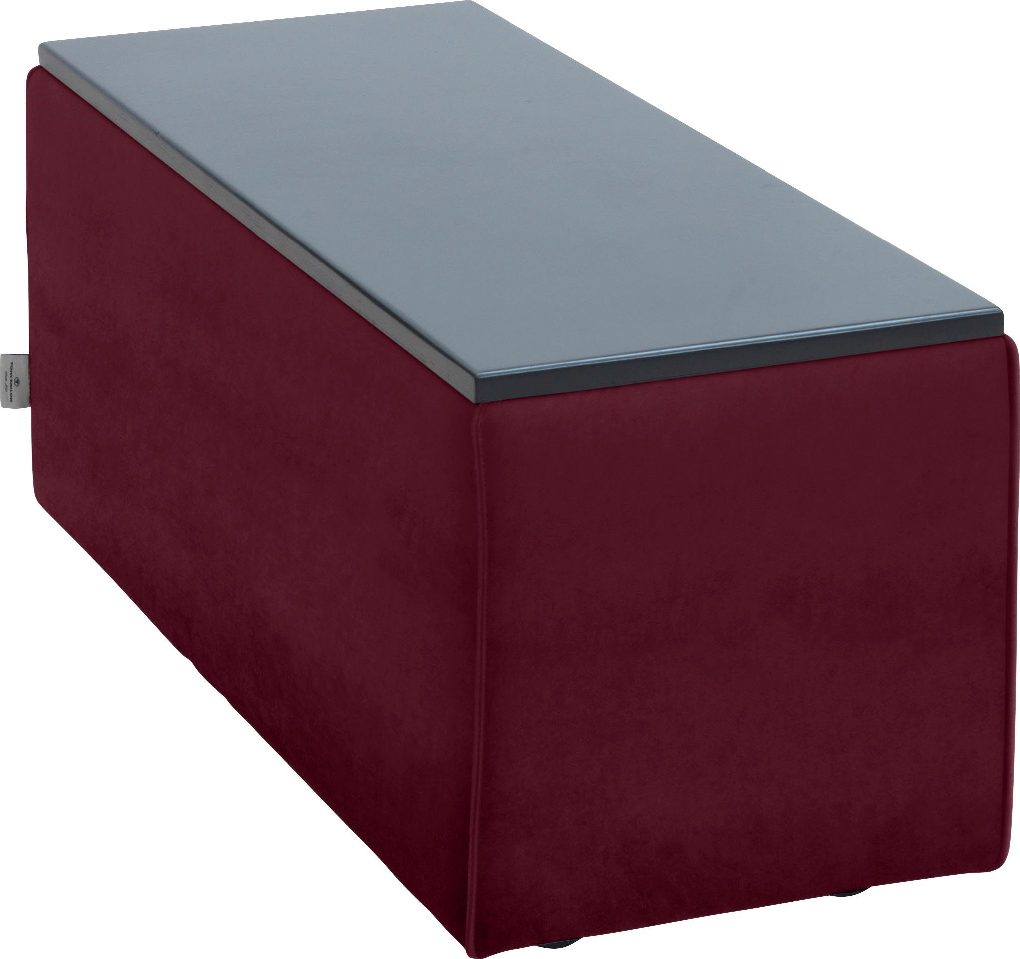 TOM TAILOR HOME Tischelement ELEMENTS, Tischplatte schwarz, als Couchtisch oder Sofaelement einsetzbar