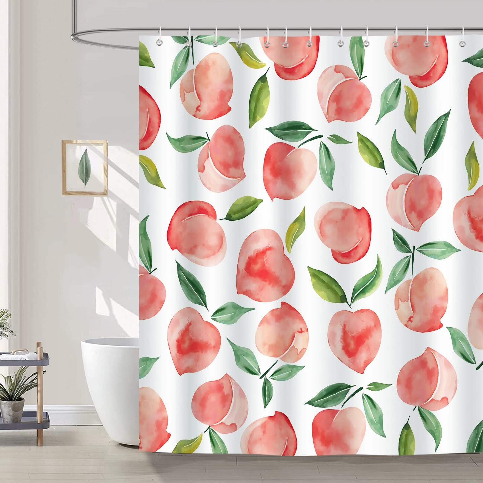 Coonoor Duschvorhang mit Fruchtmuster-Design, Anti-Schimmel, wasserdichtes günstig online kaufen