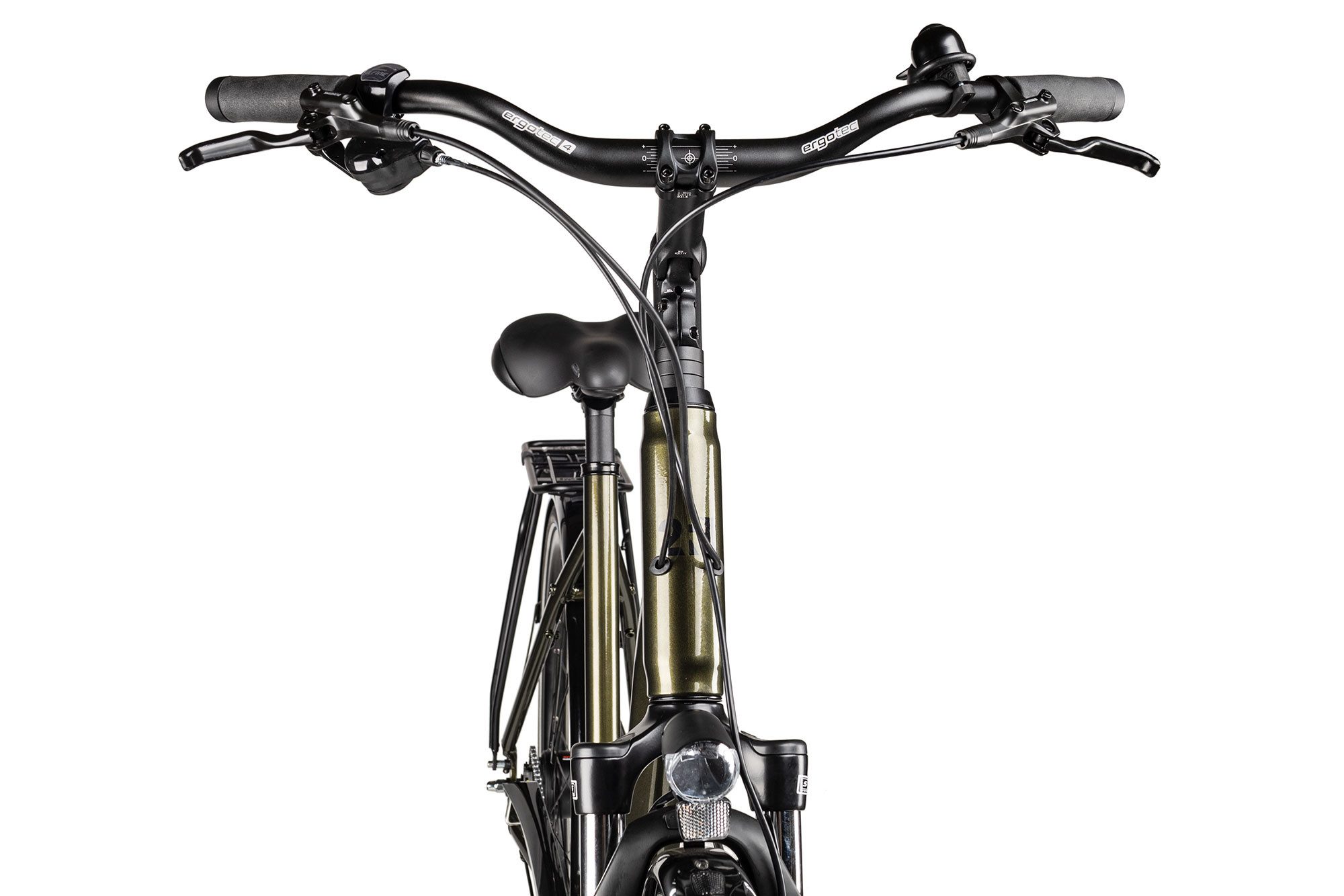 2R Manufaktur Cityrad TRS Plus Wave, 8 Gang Shimano Nexus 7 SG-C6001 Rücktritt Schaltwerk, Nabenschaltung Rücktritt, hydraulische Scheibenbremse grün