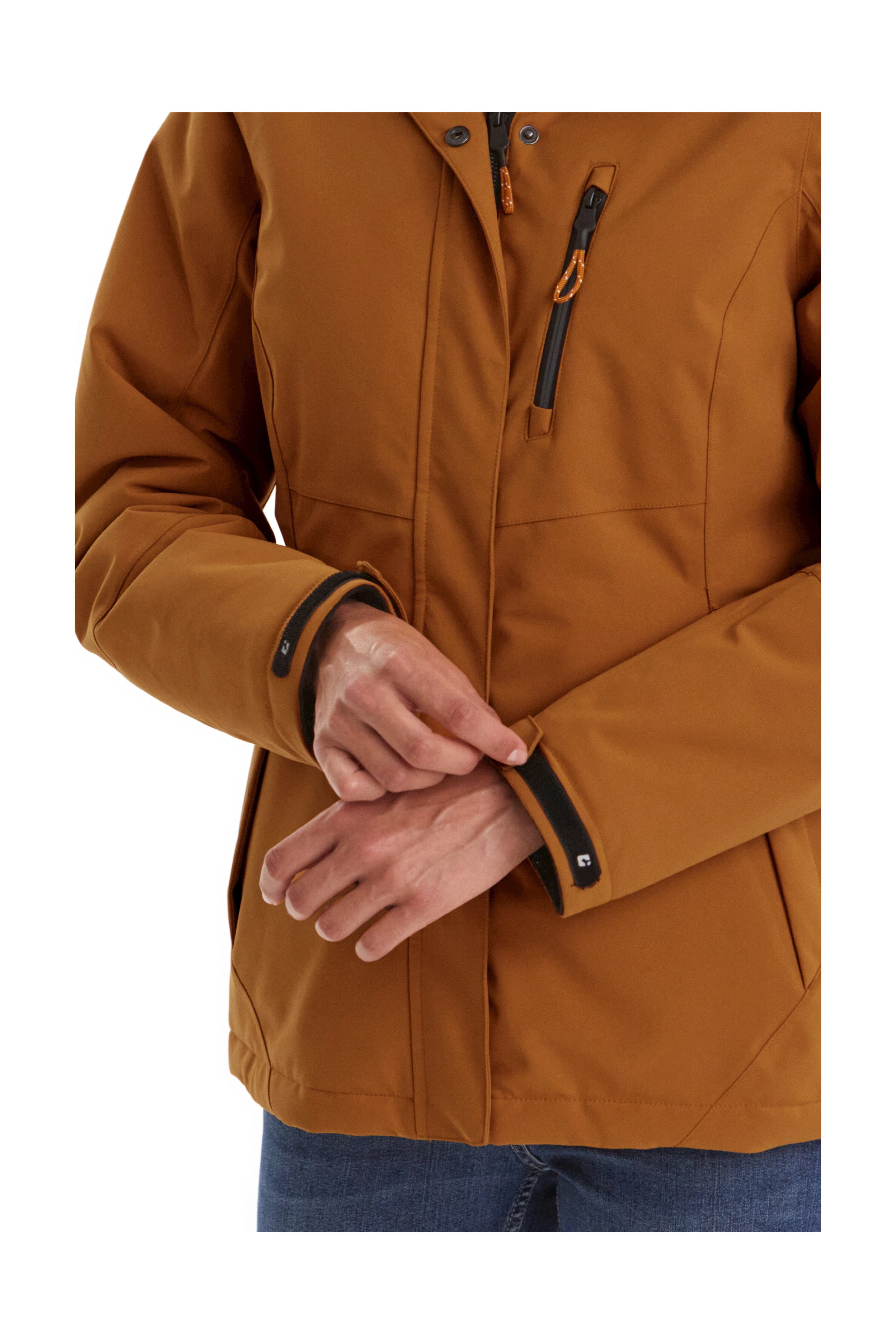 Killtec Outdoorjacke KOW 140 WMN JCKT Wasserdichte Damenjacke, atmungsaktiv, abnehmbare Kapuze