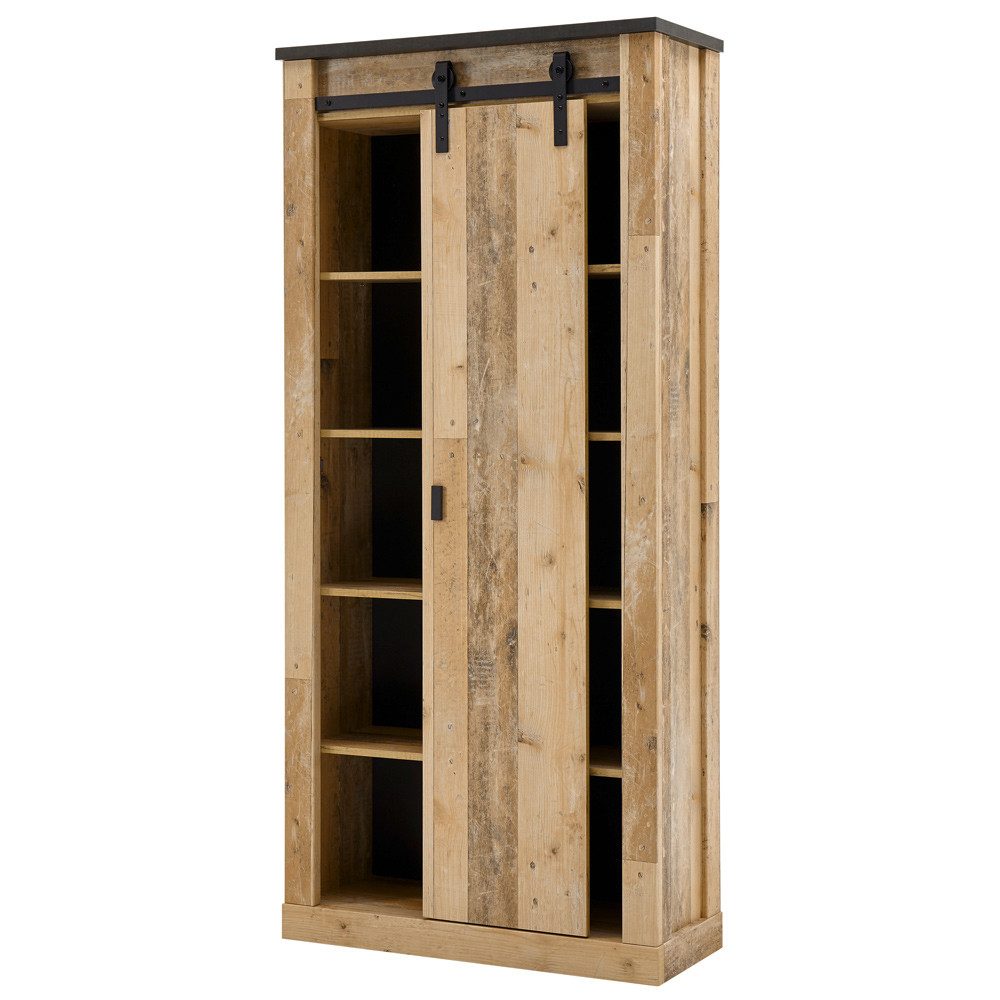 Lomadox Mehrzweckschrank SHELTON-61 Stauraumschrank in Old günstig online kaufen